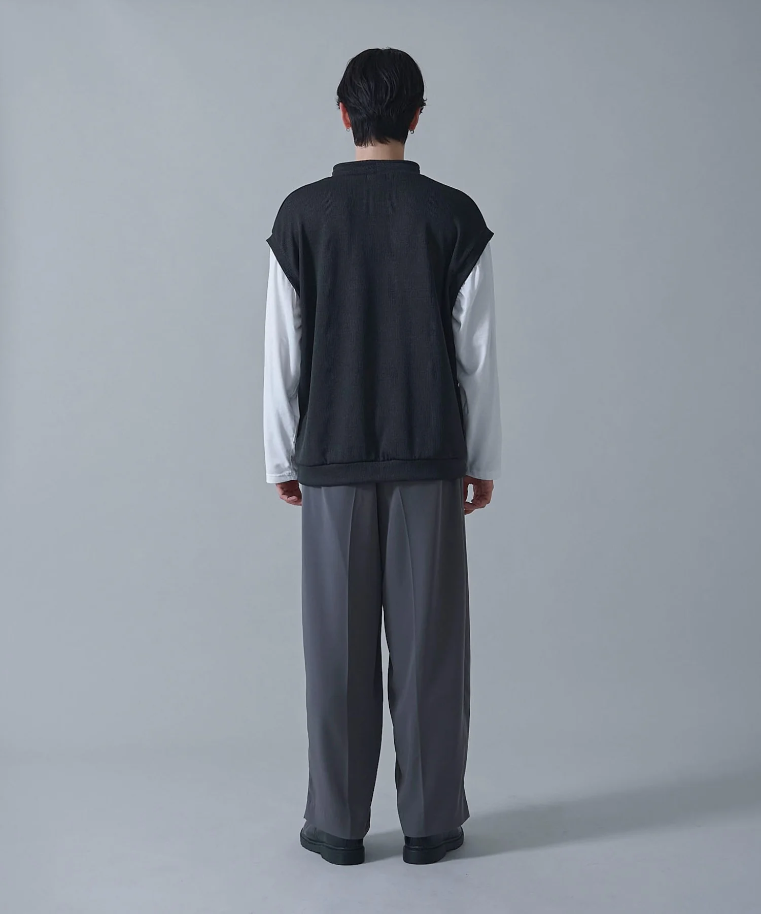 フェイクレイヤードモックネックベストT(LS) - Image 19