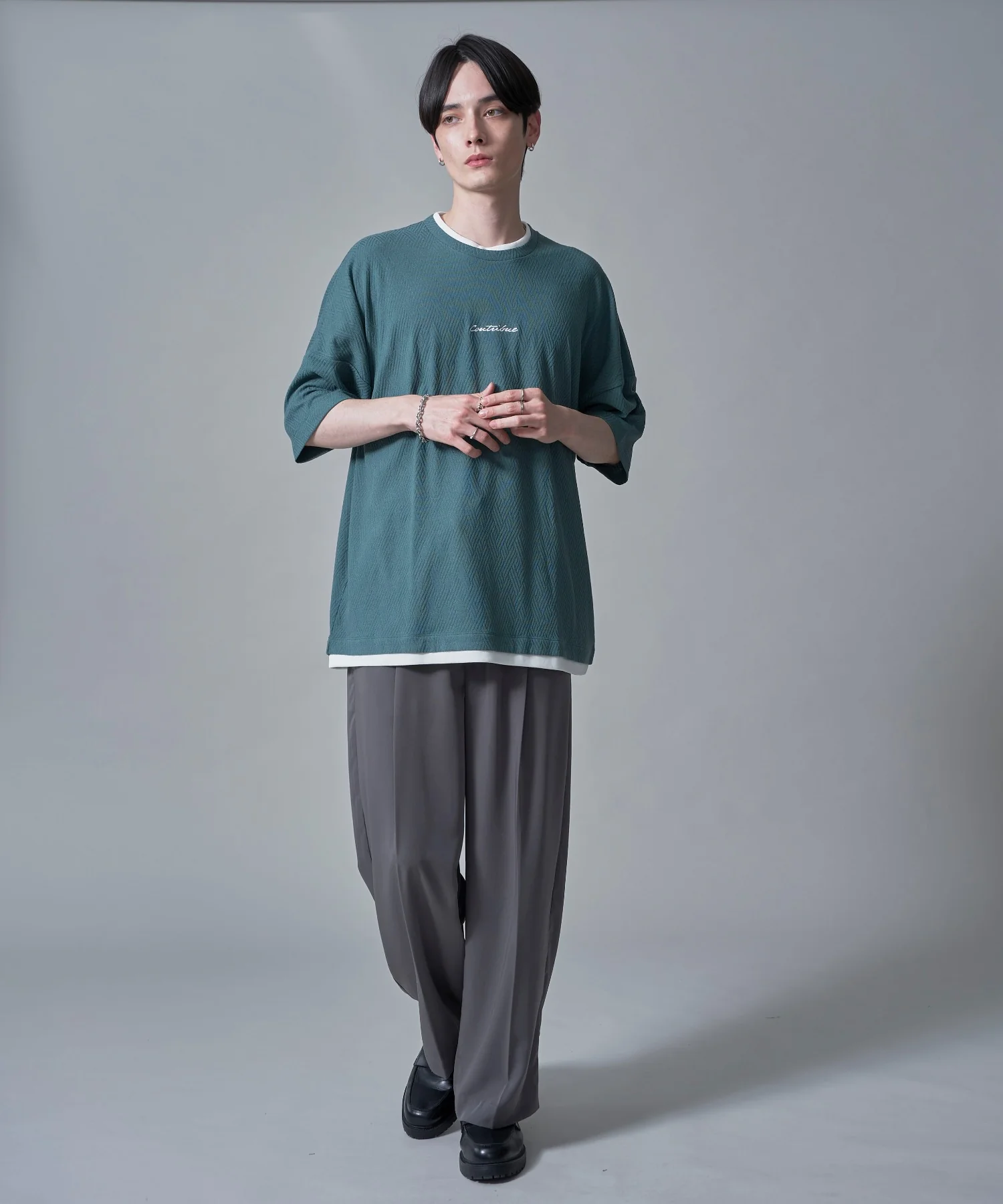フクレジャガードフェイクレイヤードT(SS) - Image 12