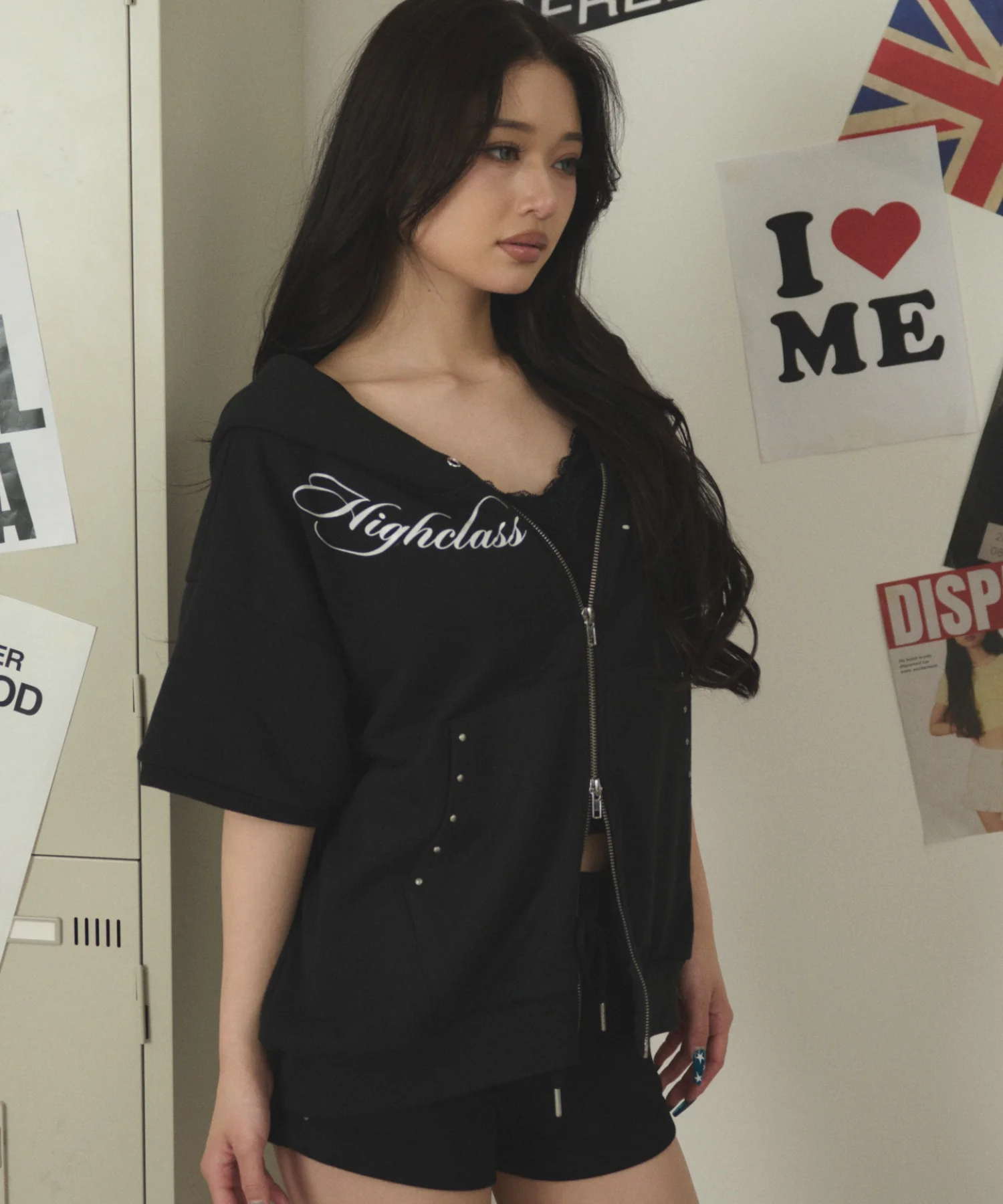 スタッズグラフィックZIP　SSパーカー - Image 12