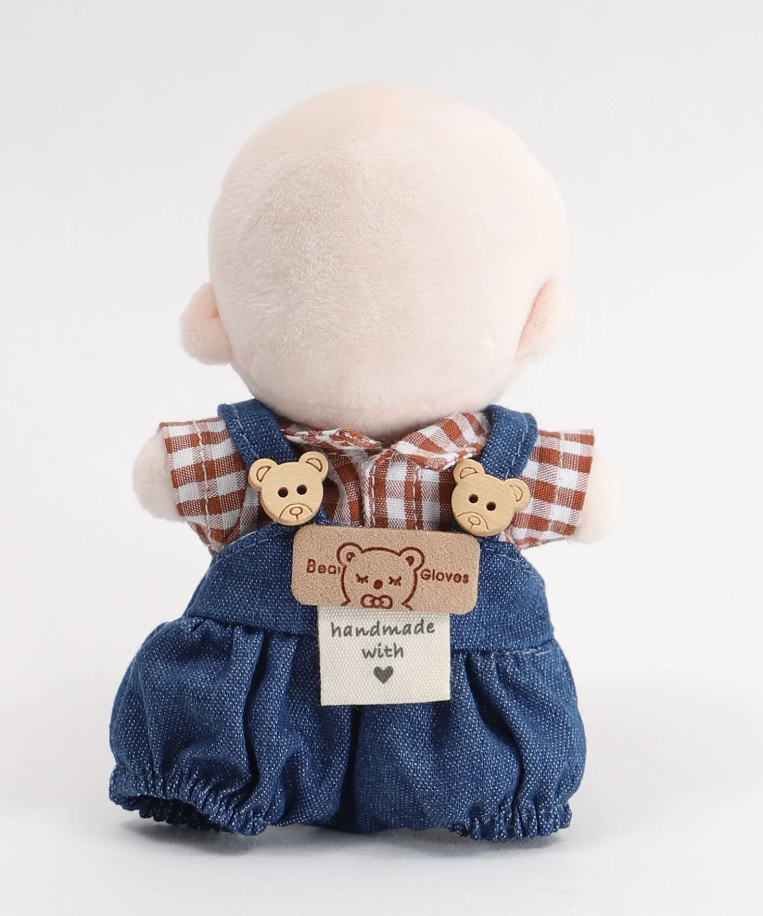 ぬいデニムオーバーオールセット10cm