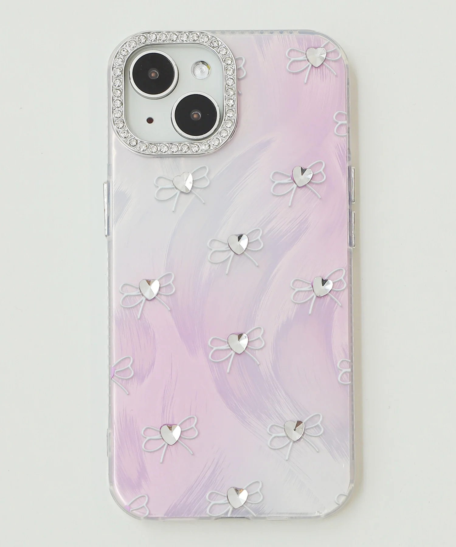 ビジューリボンiphoneケース（ピンク） - Image 6