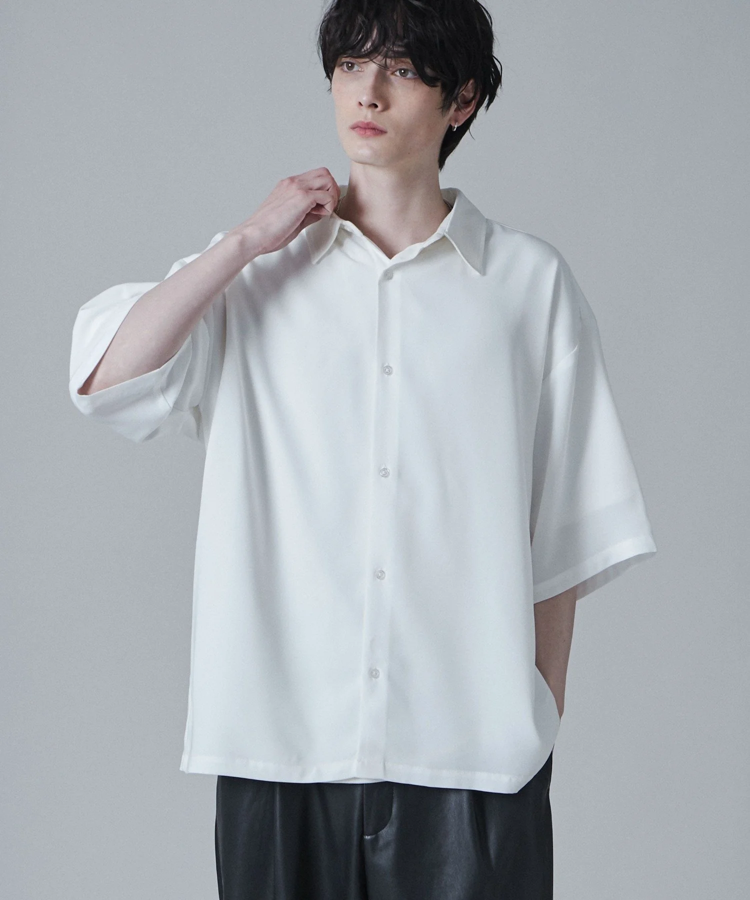 トロミBIGシャツ(S)