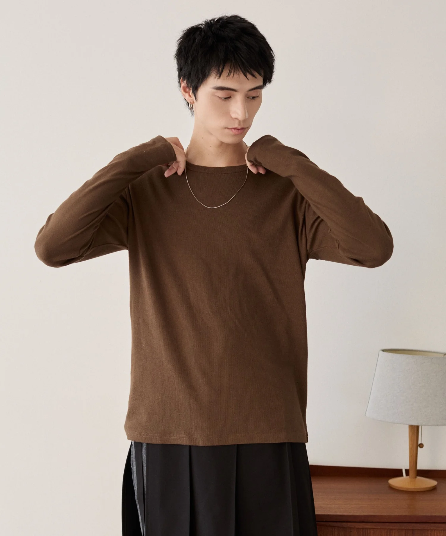 タイトフィットリブT(LS) - Image 11