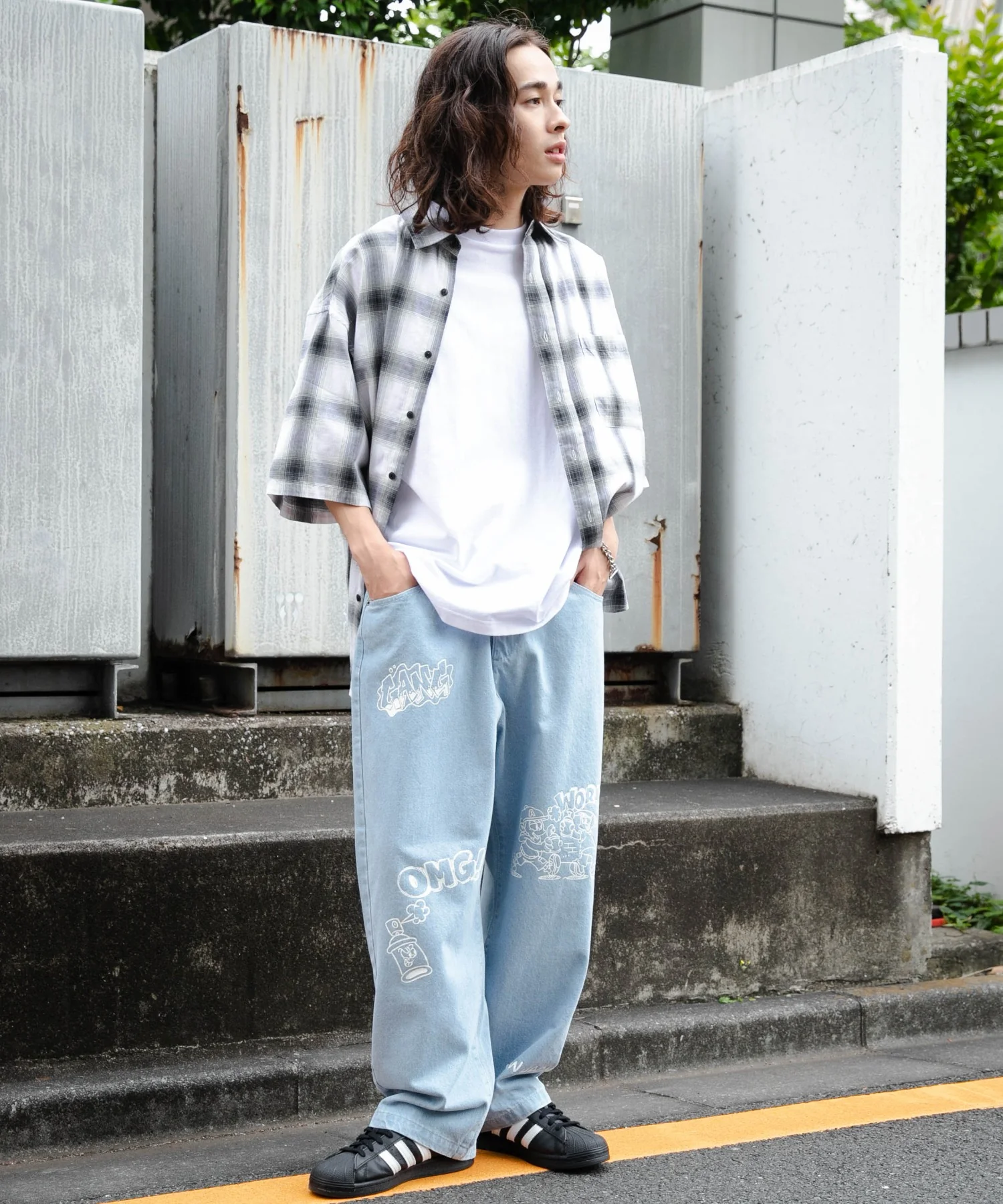 別注NEW JACKワイドデニムパンツ - Image 3