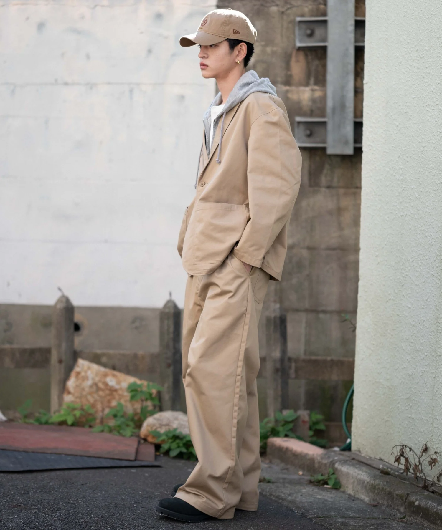 別注RED KAPタックワイドチノパンツ - Image 4