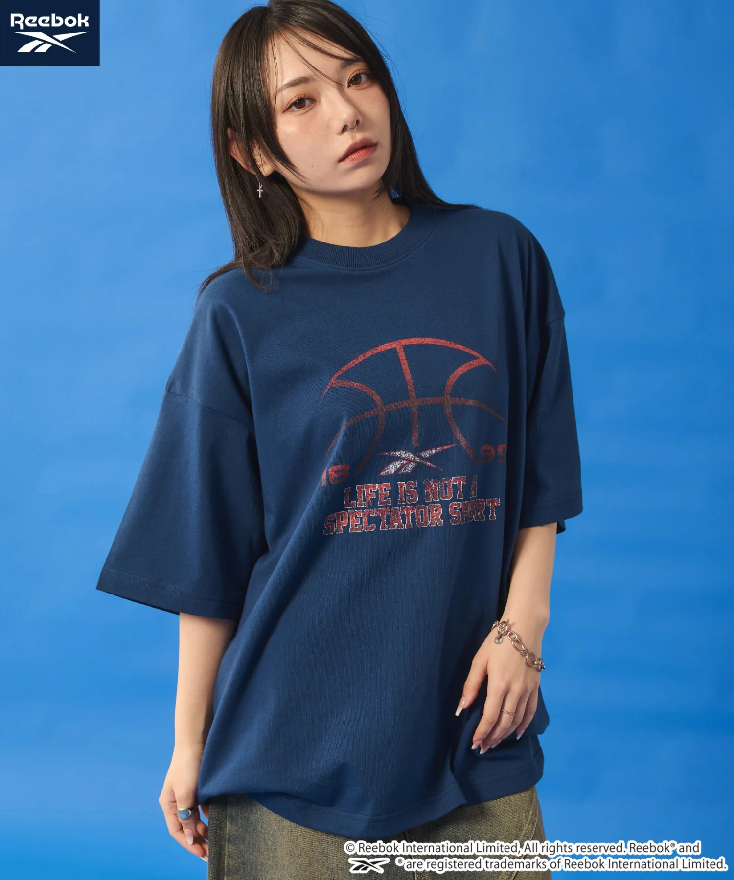 別注ReebokスポーツロゴT(SS) - Image 3