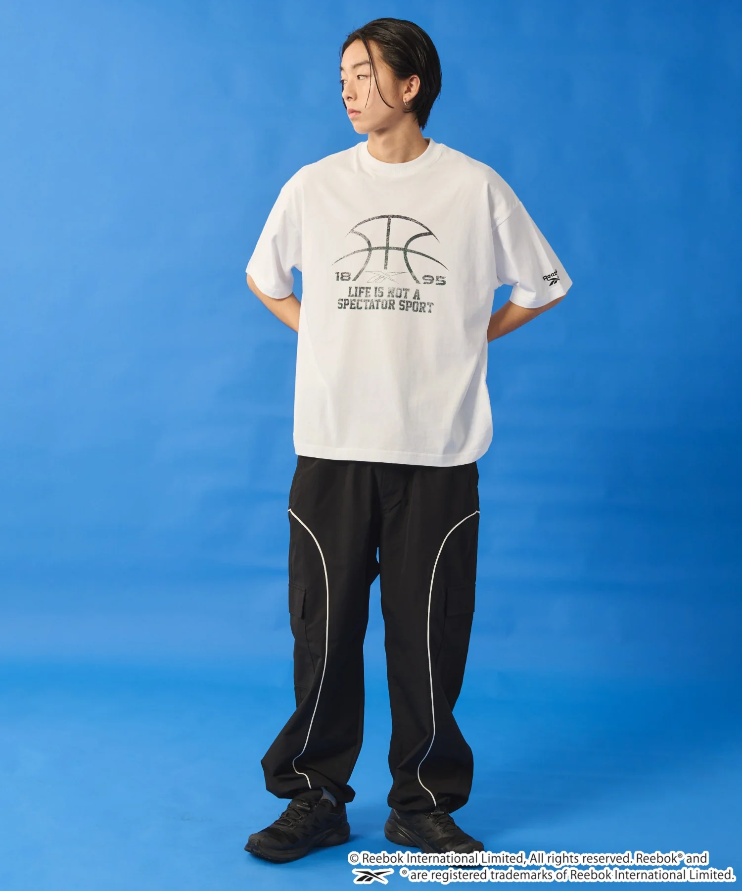 別注ReebokスポーツロゴT(SS) - Image 4