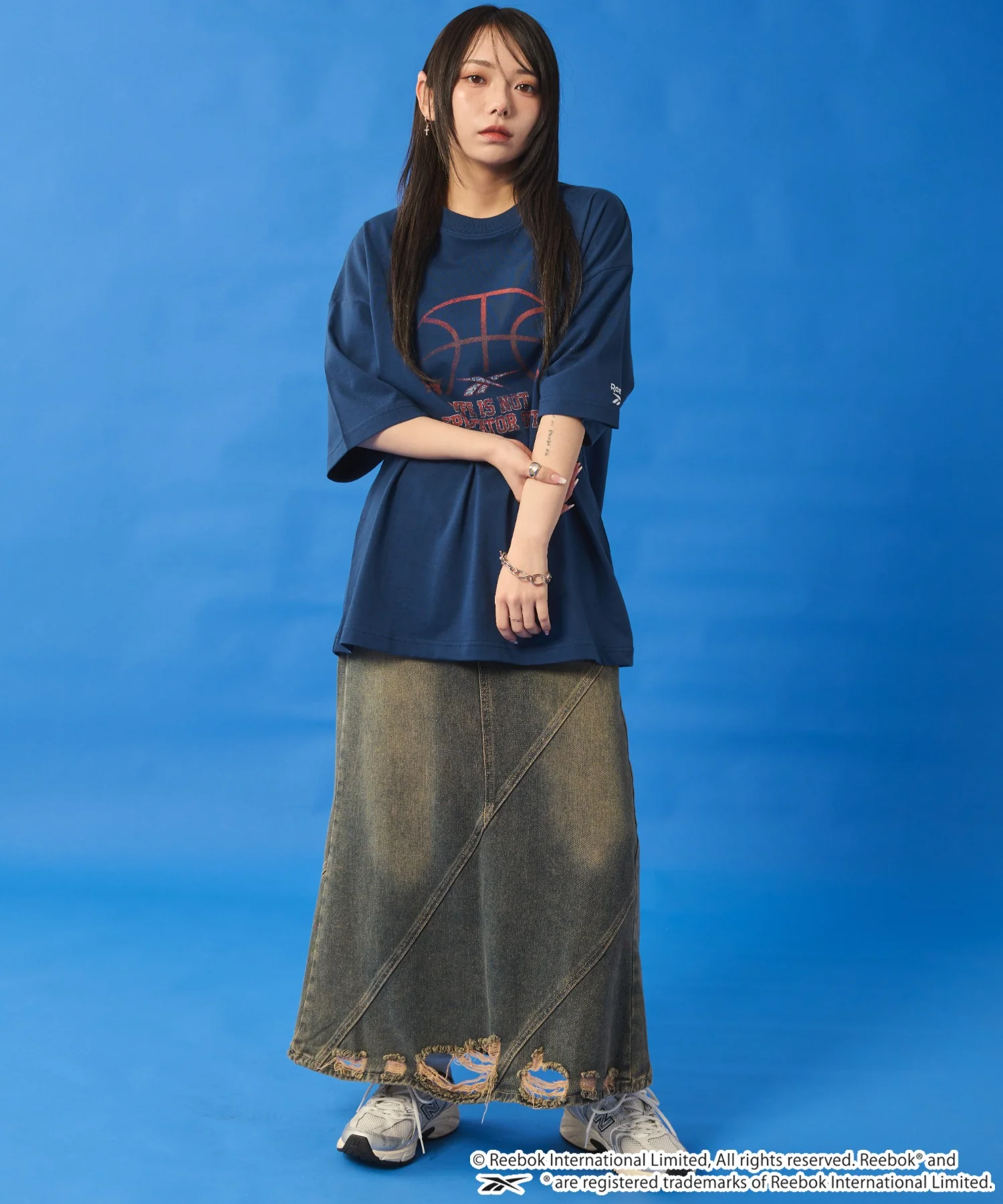 別注ReebokスポーツロゴT(SS) - Image 9