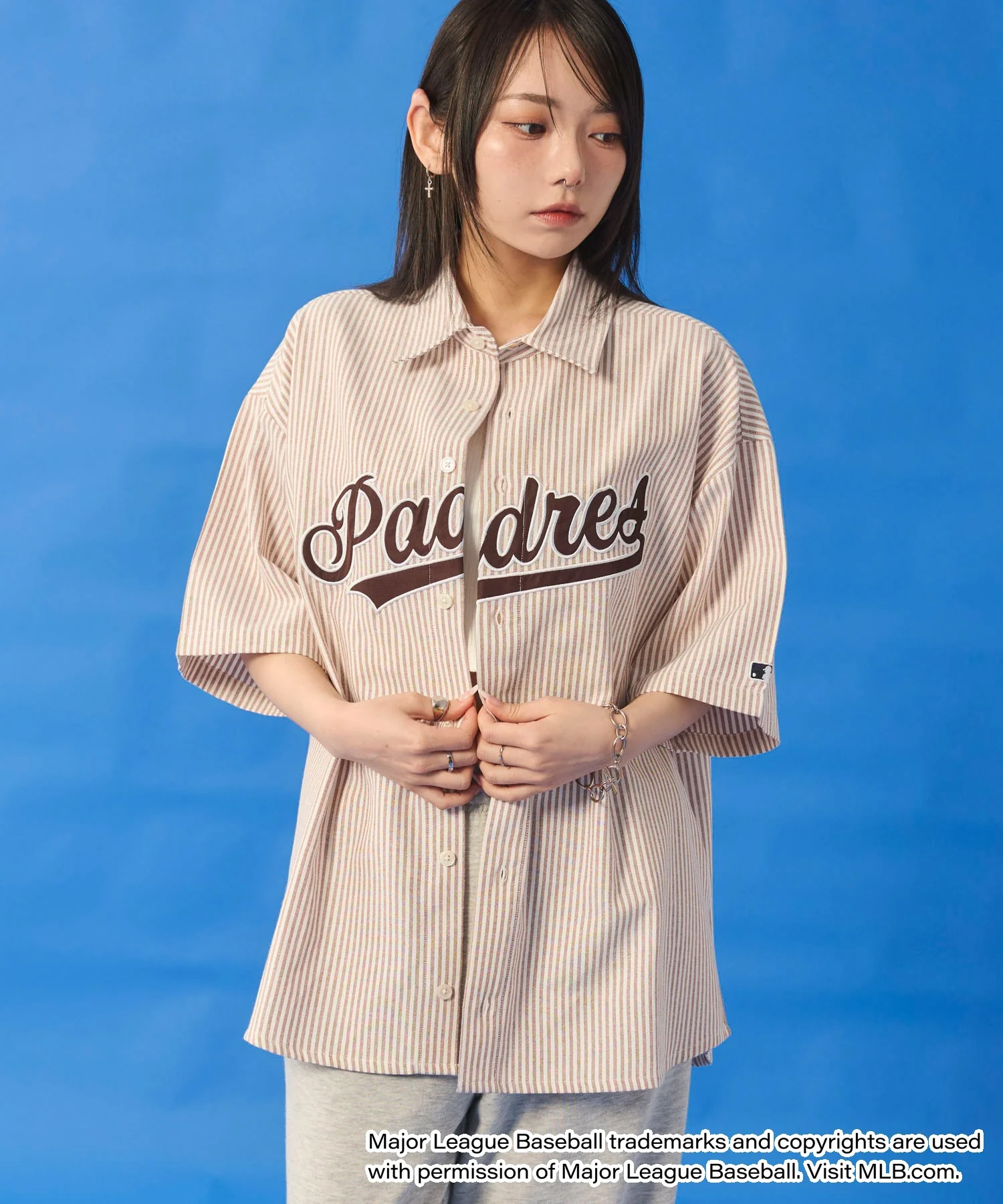 別注MLBストライプグラフィックシャツ（SS） - Image 29