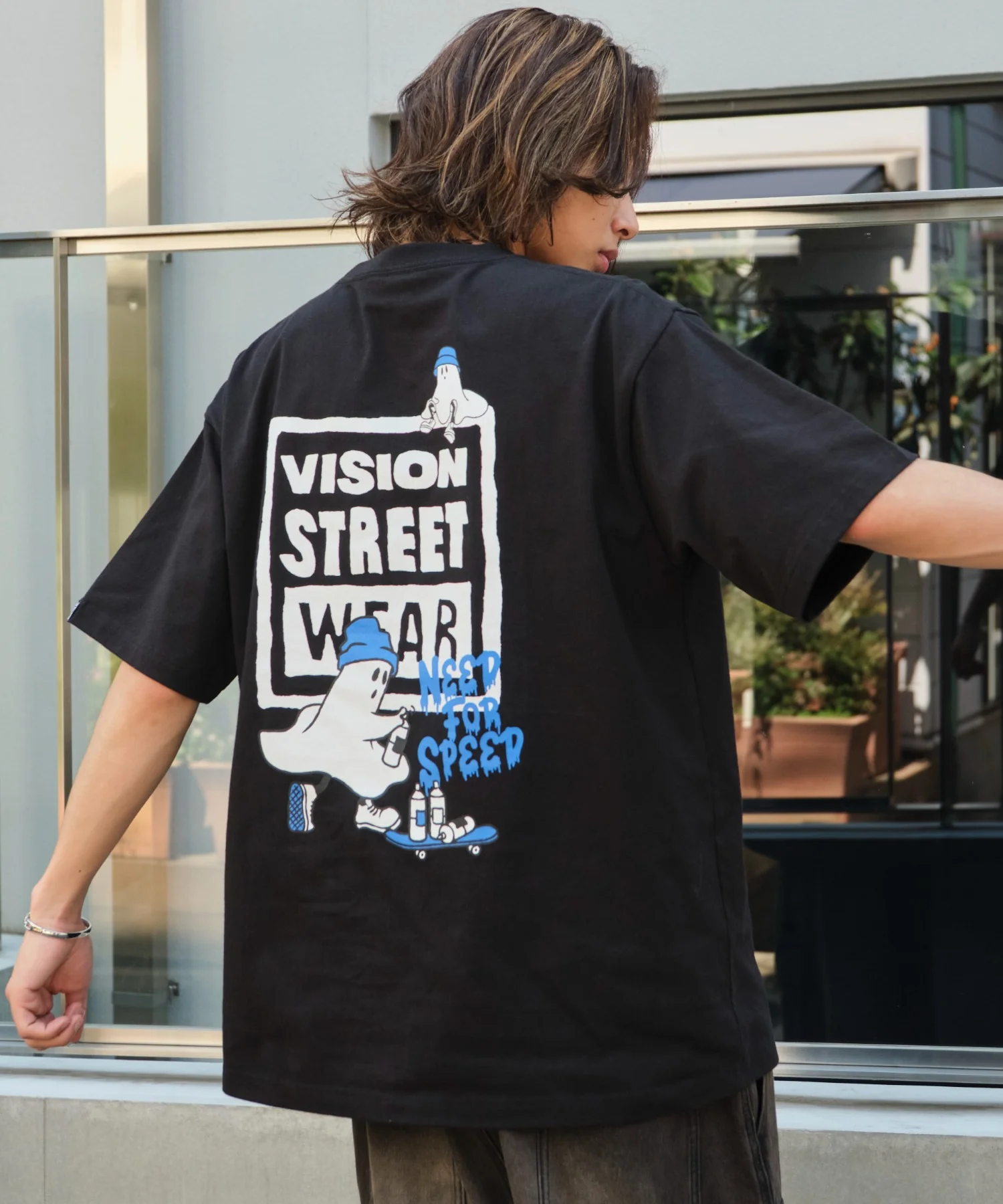 別注VISIONボックスロゴゴーストスケーターT(SS) - Image 31
