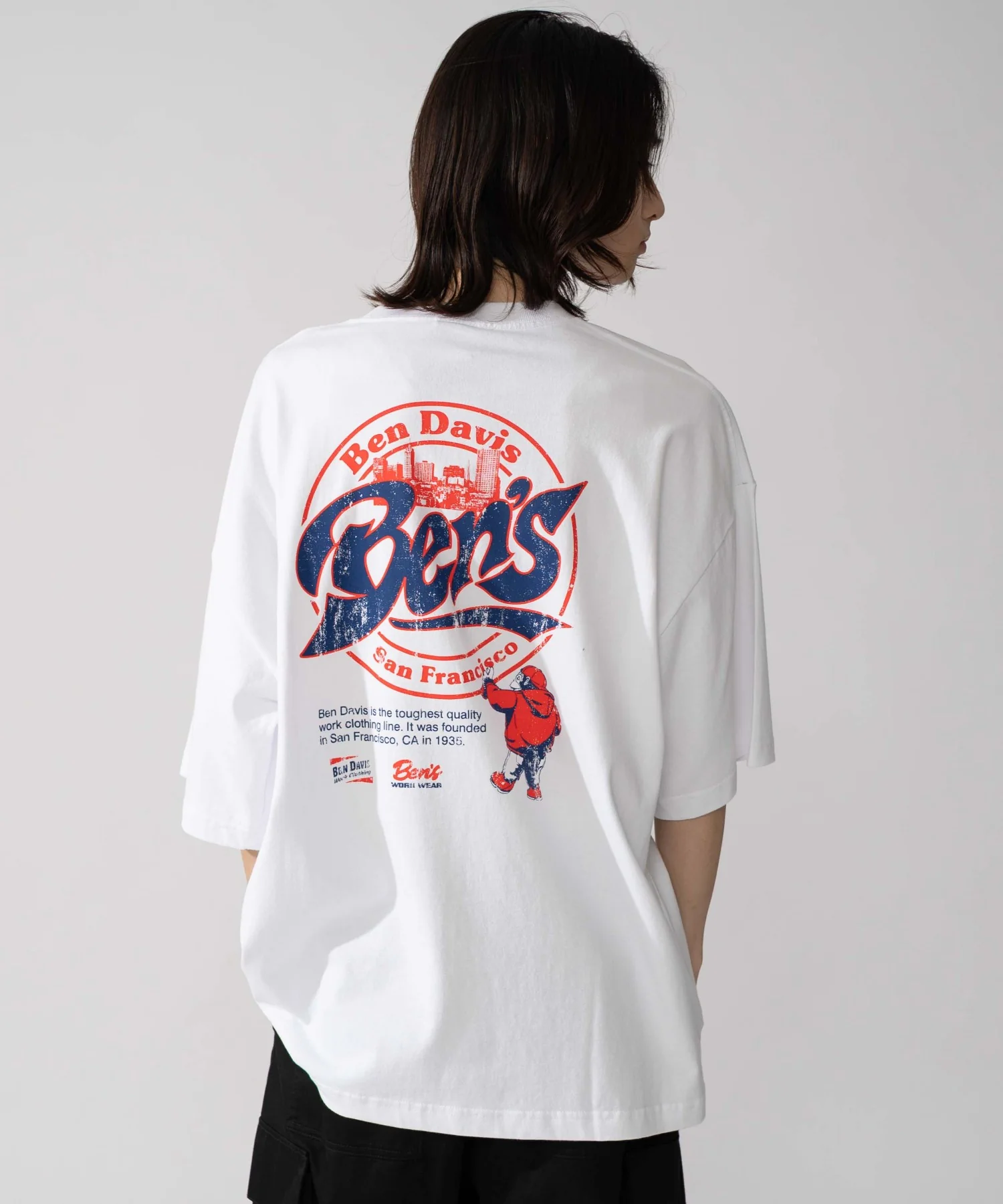 別注BENDAVISサークルロゴグラフィックT(SS)