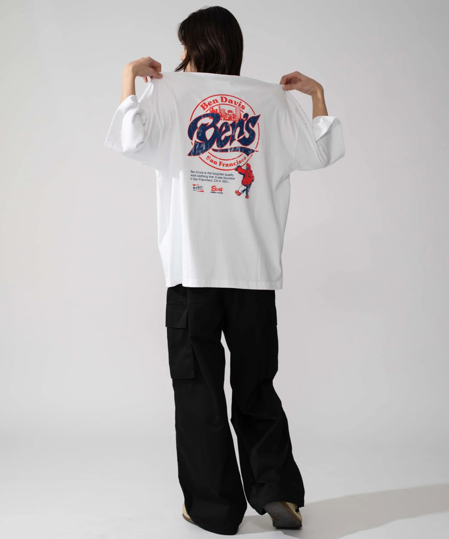 別注BENDAVISサークルロゴグラフィックT(SS) - Image 10