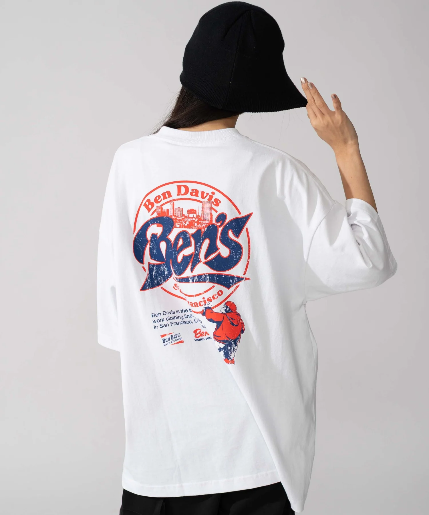 別注BENDAVISサークルロゴグラフィックT(SS) - Image 12