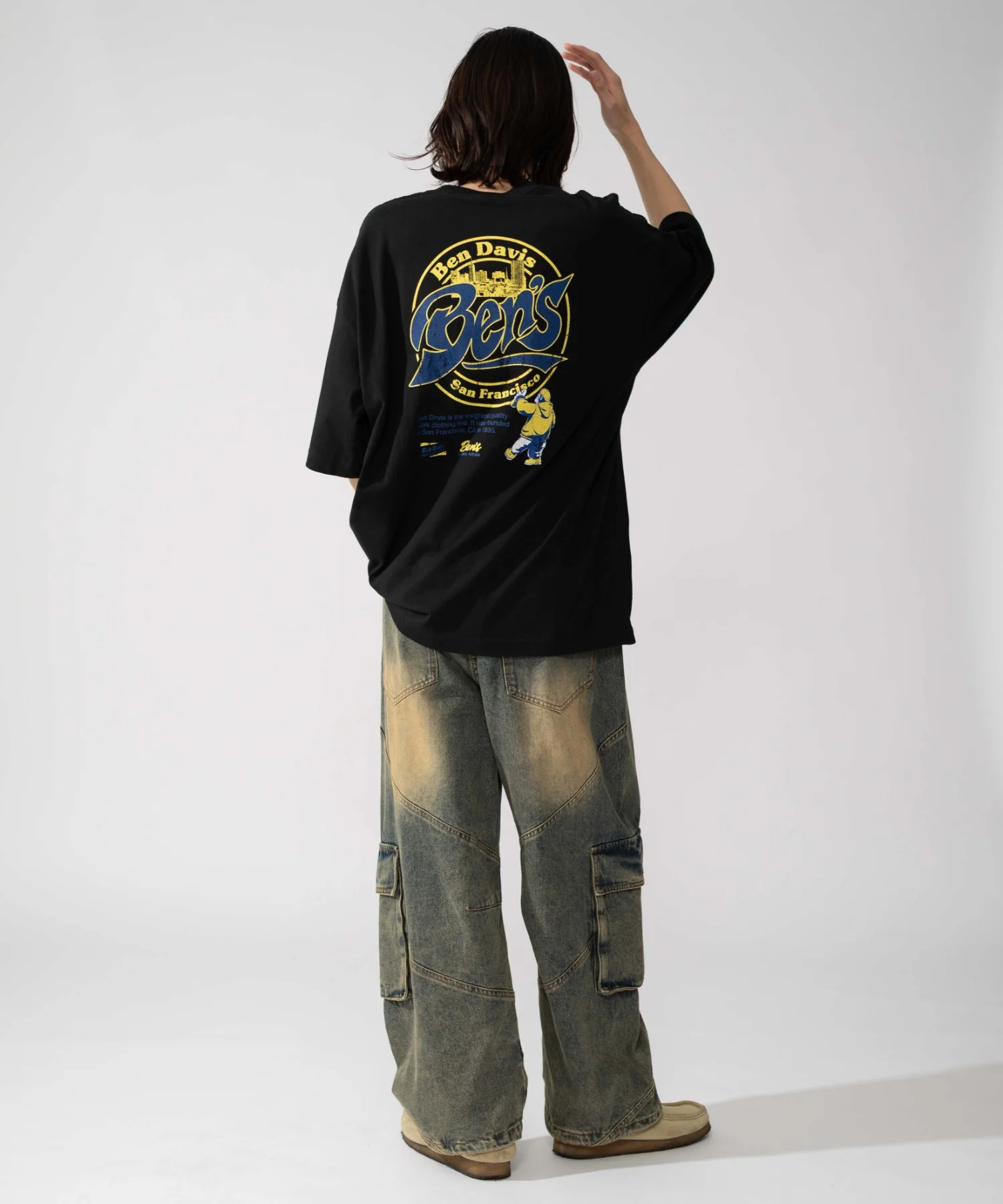 別注BENDAVISサークルロゴグラフィックT(SS) - Image 19