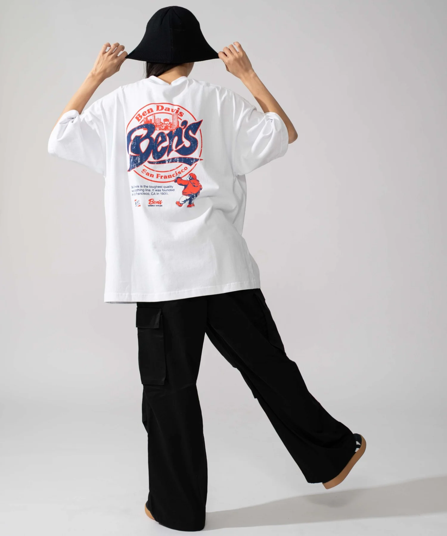 別注BENDAVISサークルロゴグラフィックT(SS) - Image 4
