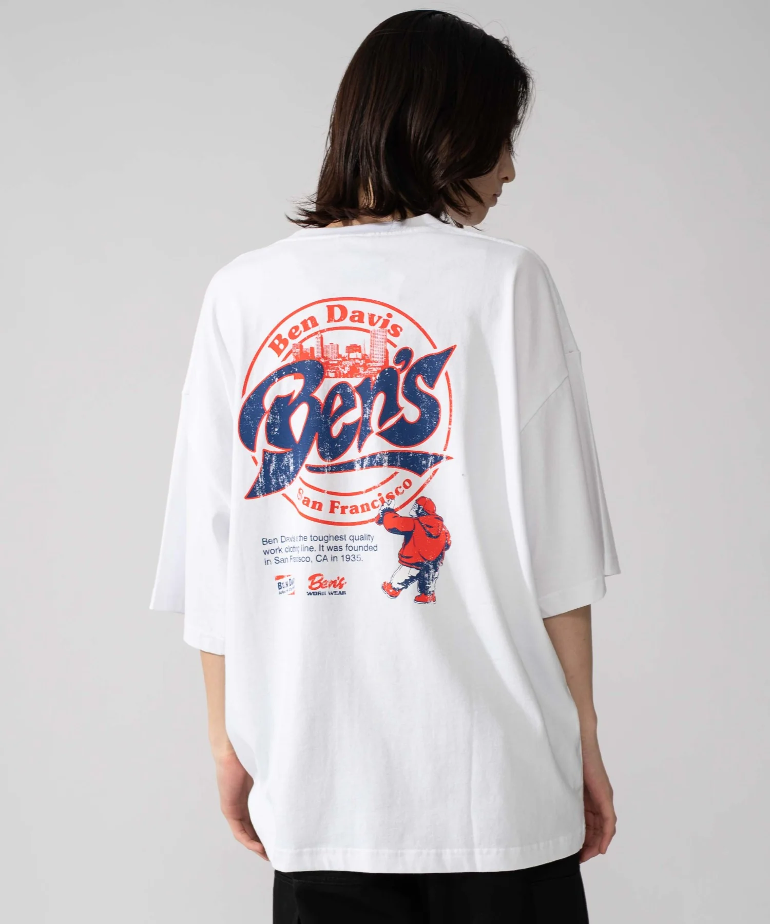 別注BENDAVISサークルロゴグラフィックT(SS) - Image 7