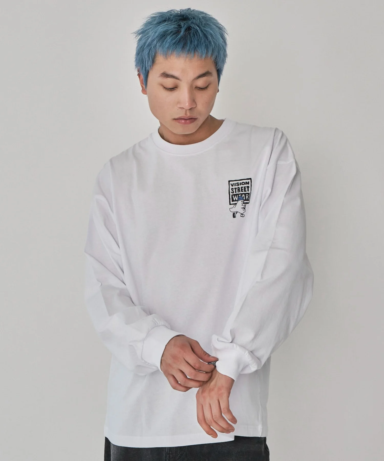 別注VISIONゴーストスケータープリントT(LS) - Image 12