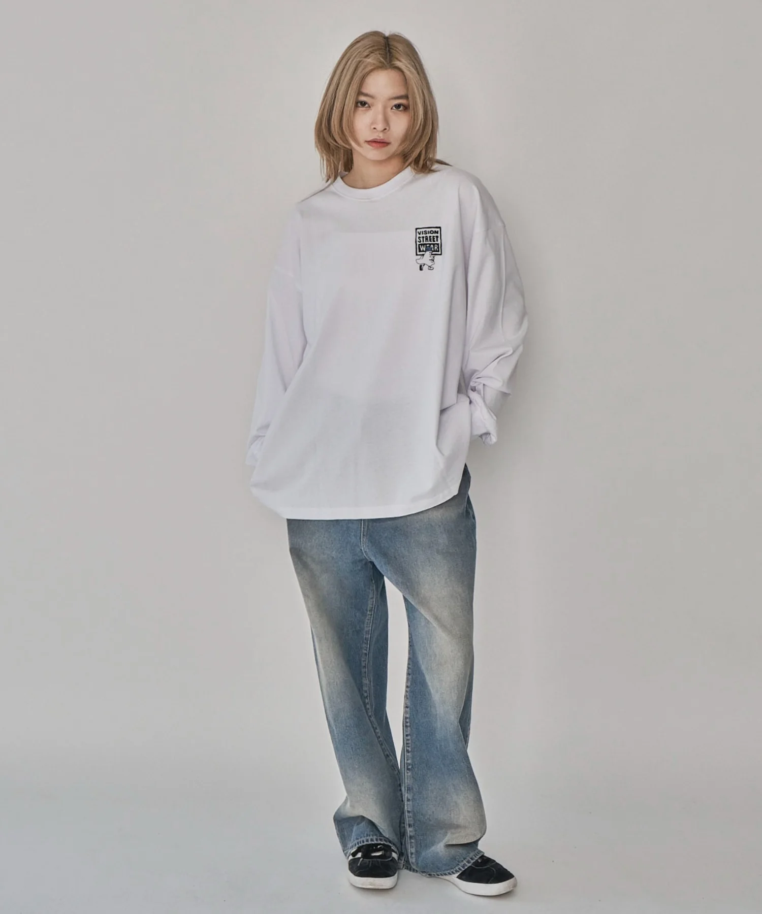 別注VISIONゴーストスケータープリントT(LS) - Image 18