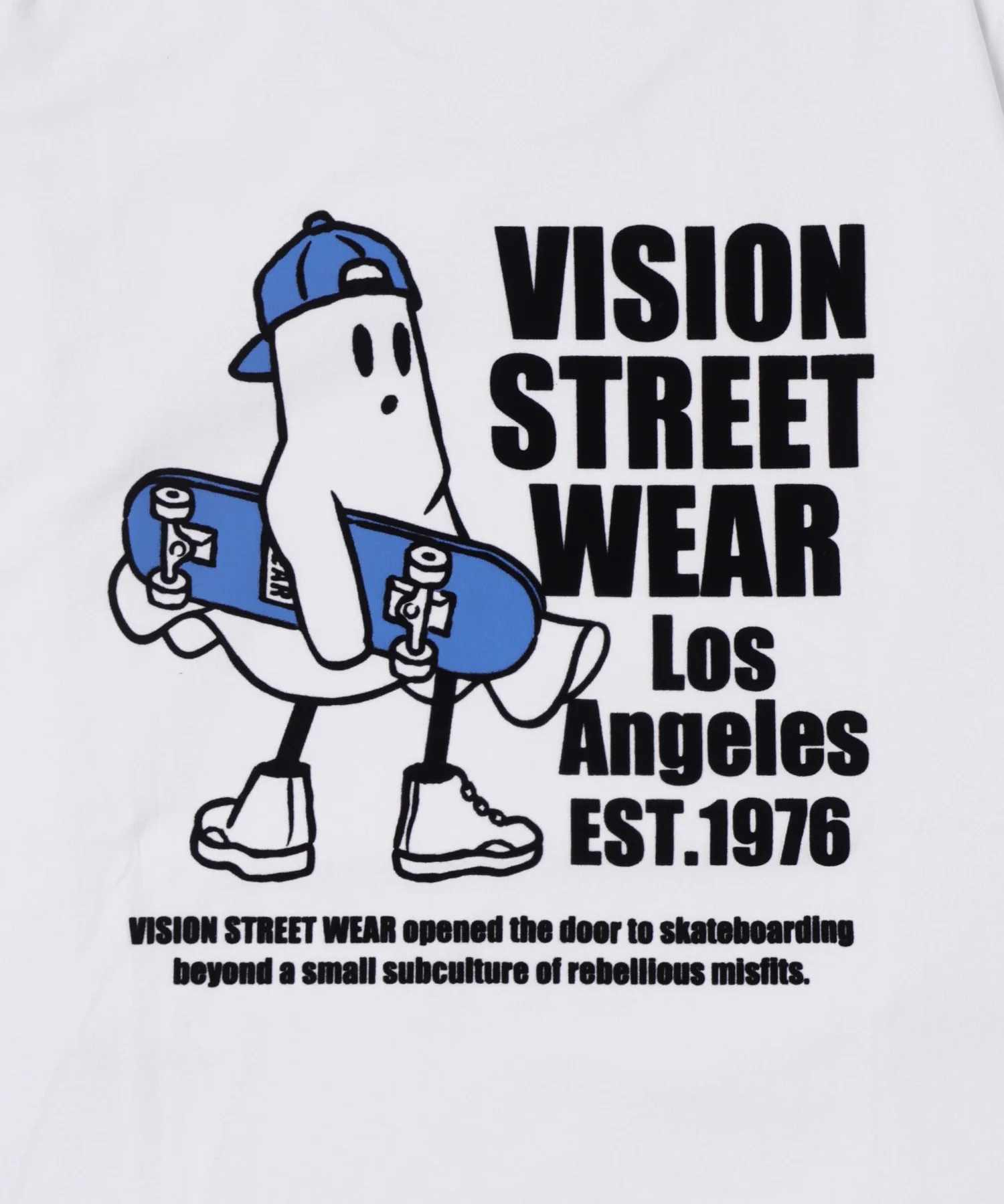 別注VISIONゴーストスケータープリントT(LS) - Image 42