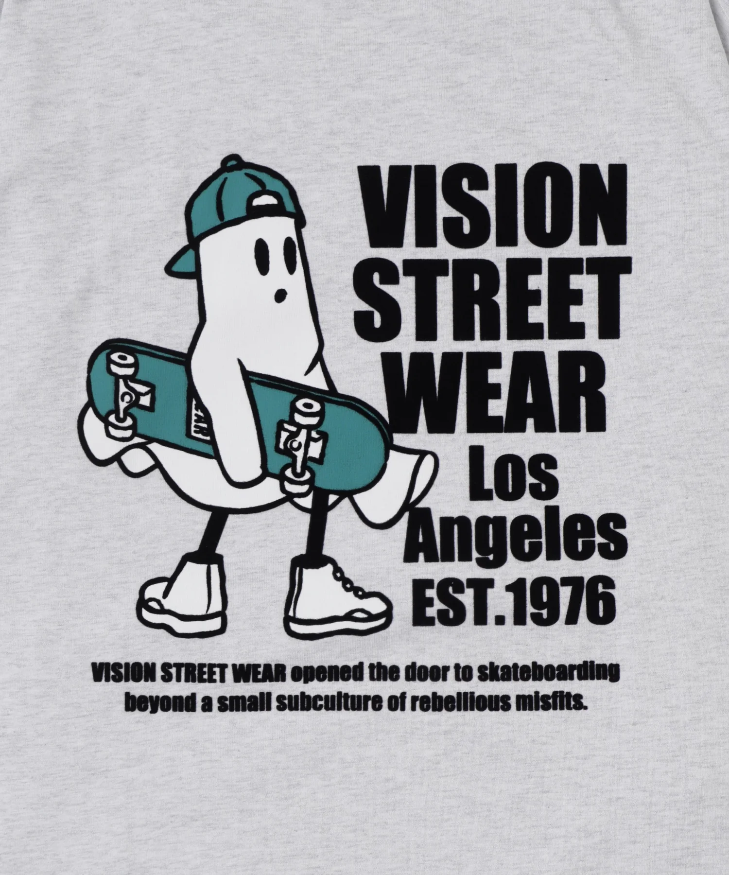 別注VISIONゴーストスケータープリントT(LS) - Image 44