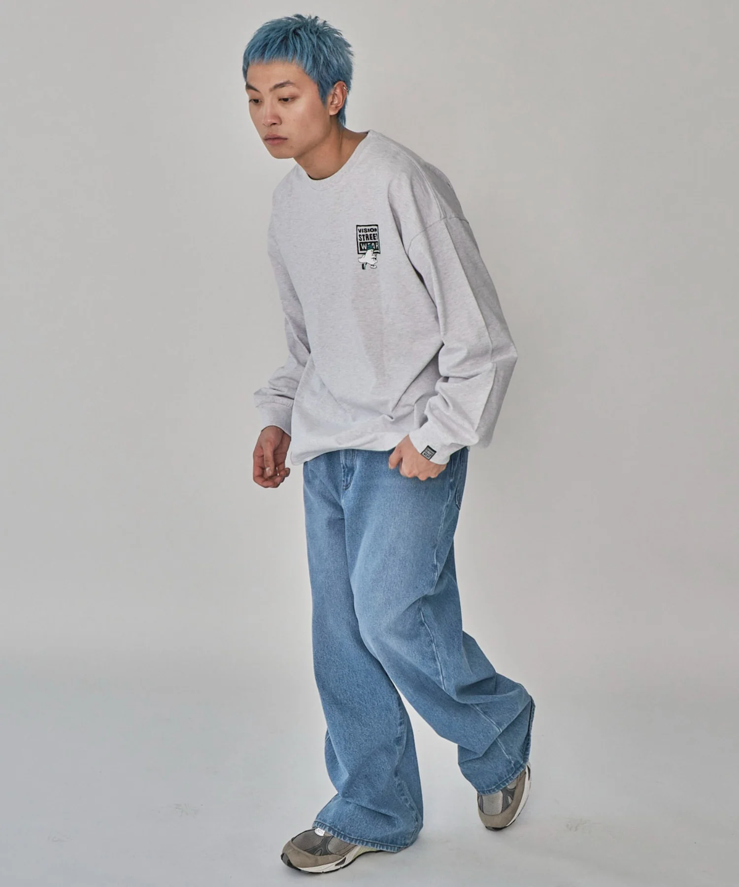 別注VISIONゴーストスケータープリントT(LS) - Image 8