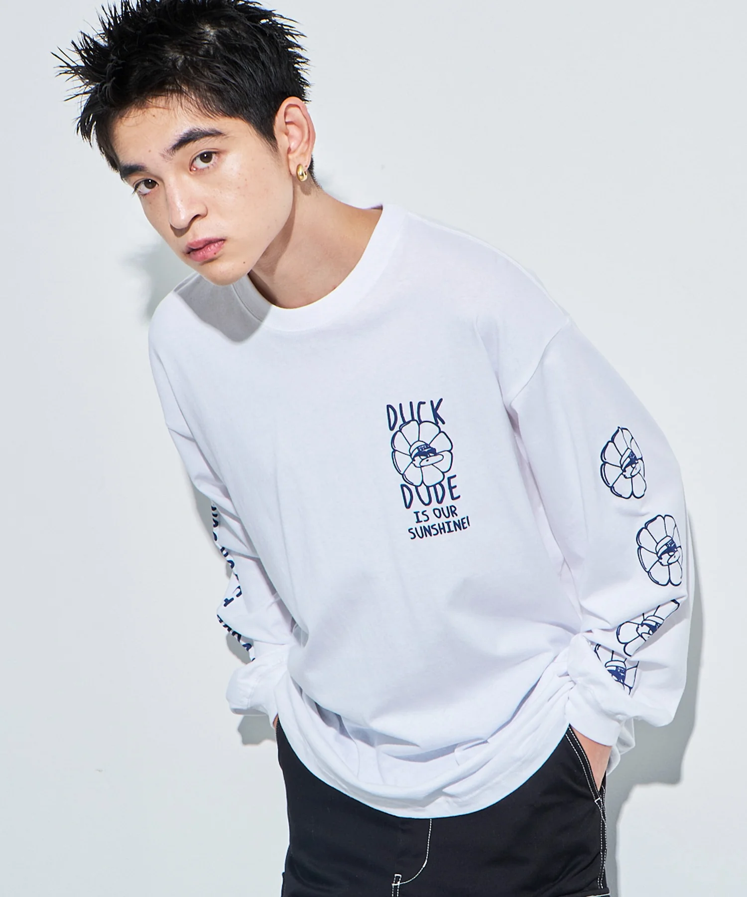 DUCKDUDE SUNFLOWER L/S TEE - Image 7