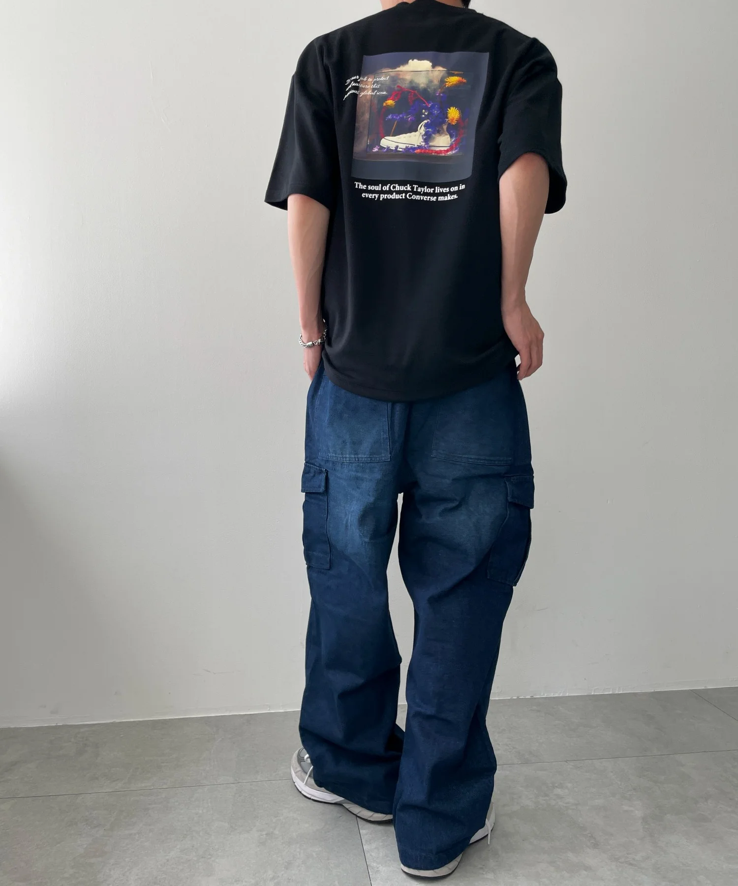CONVERSEフォトプリントドロストT - Image 11