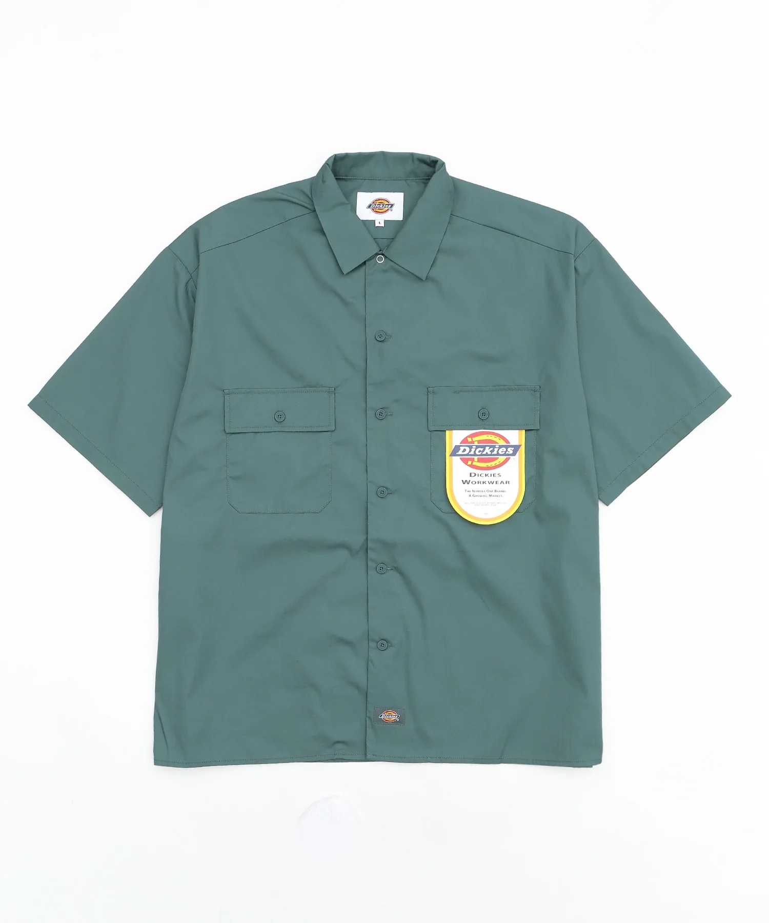 DickiesライトTCツイルワークシャツ