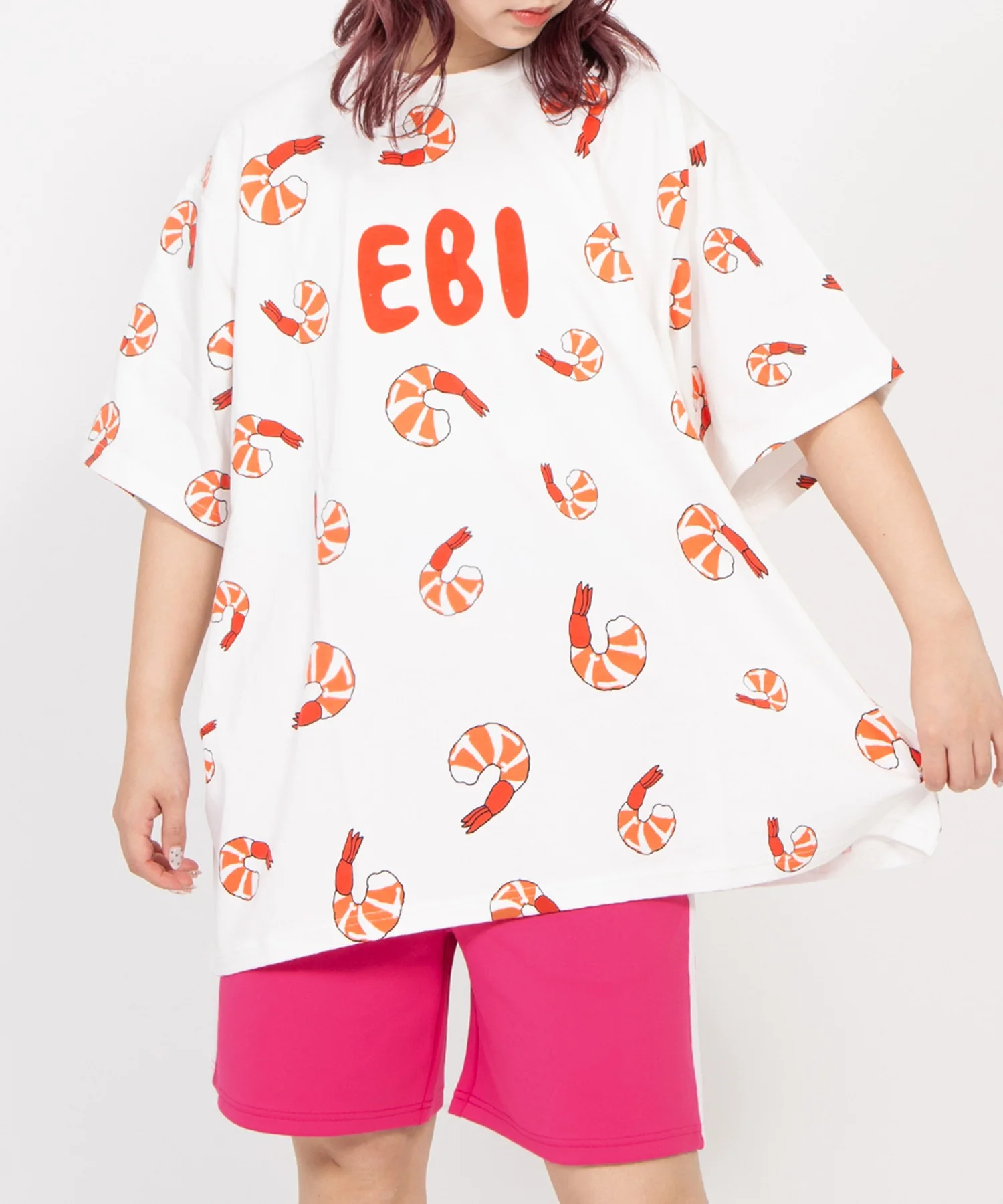 【新サイズ】フード総柄Tシャツ - Image 4