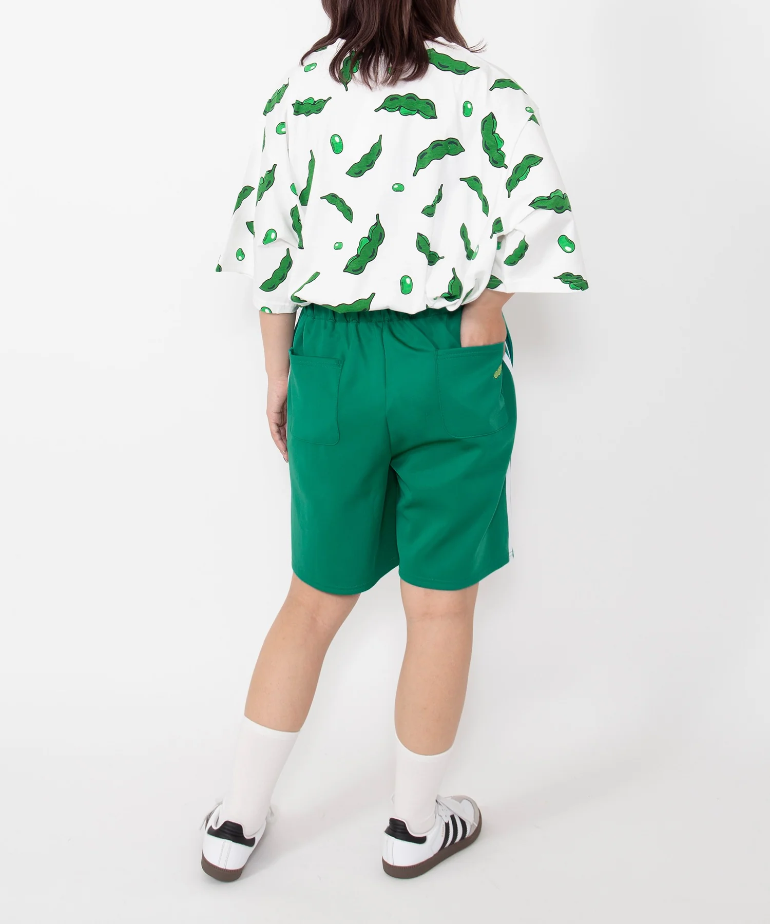 【新サイズ】フードジャージショートパンツ - Image 25