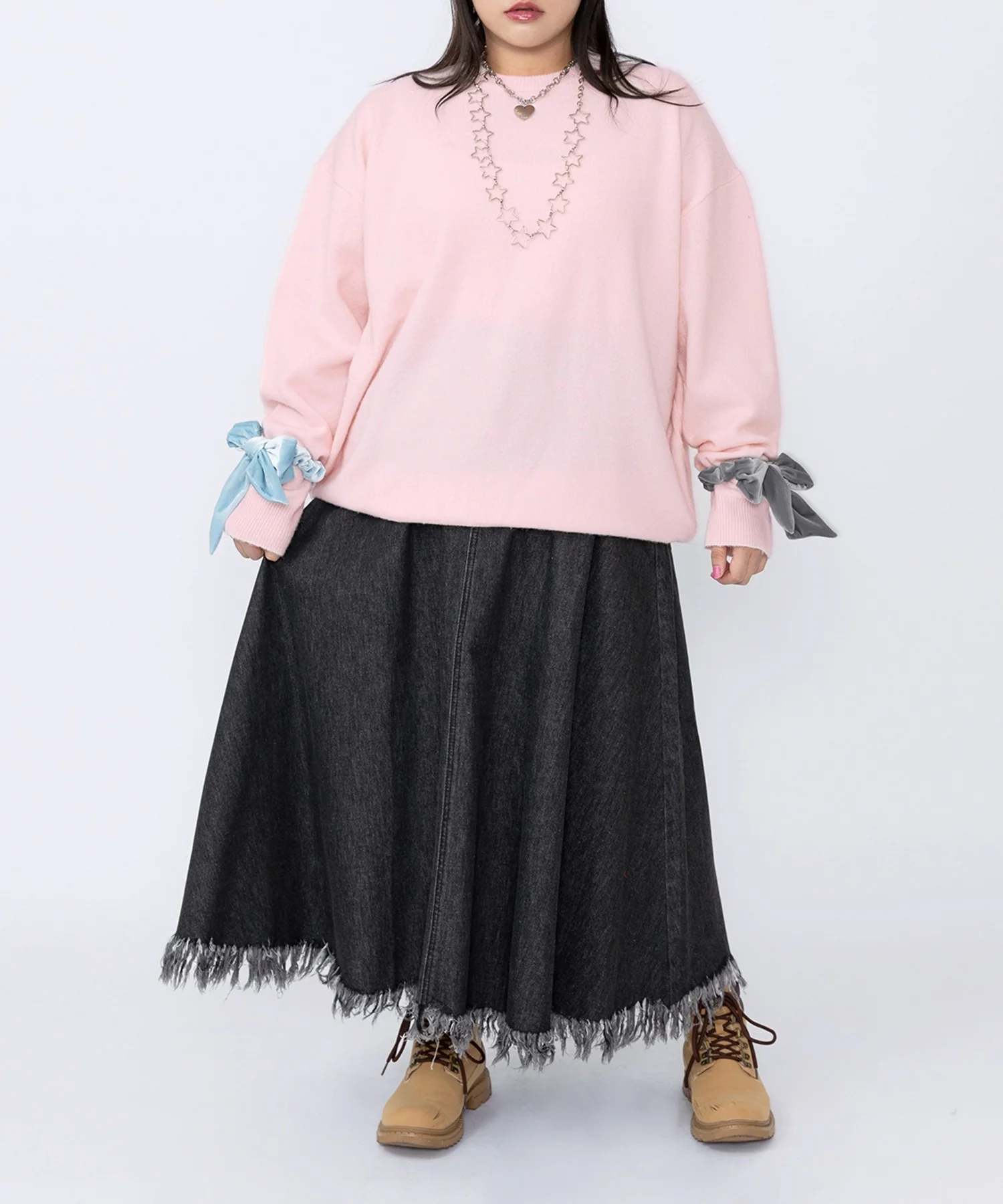 クルーネックカラーニット - Image 23