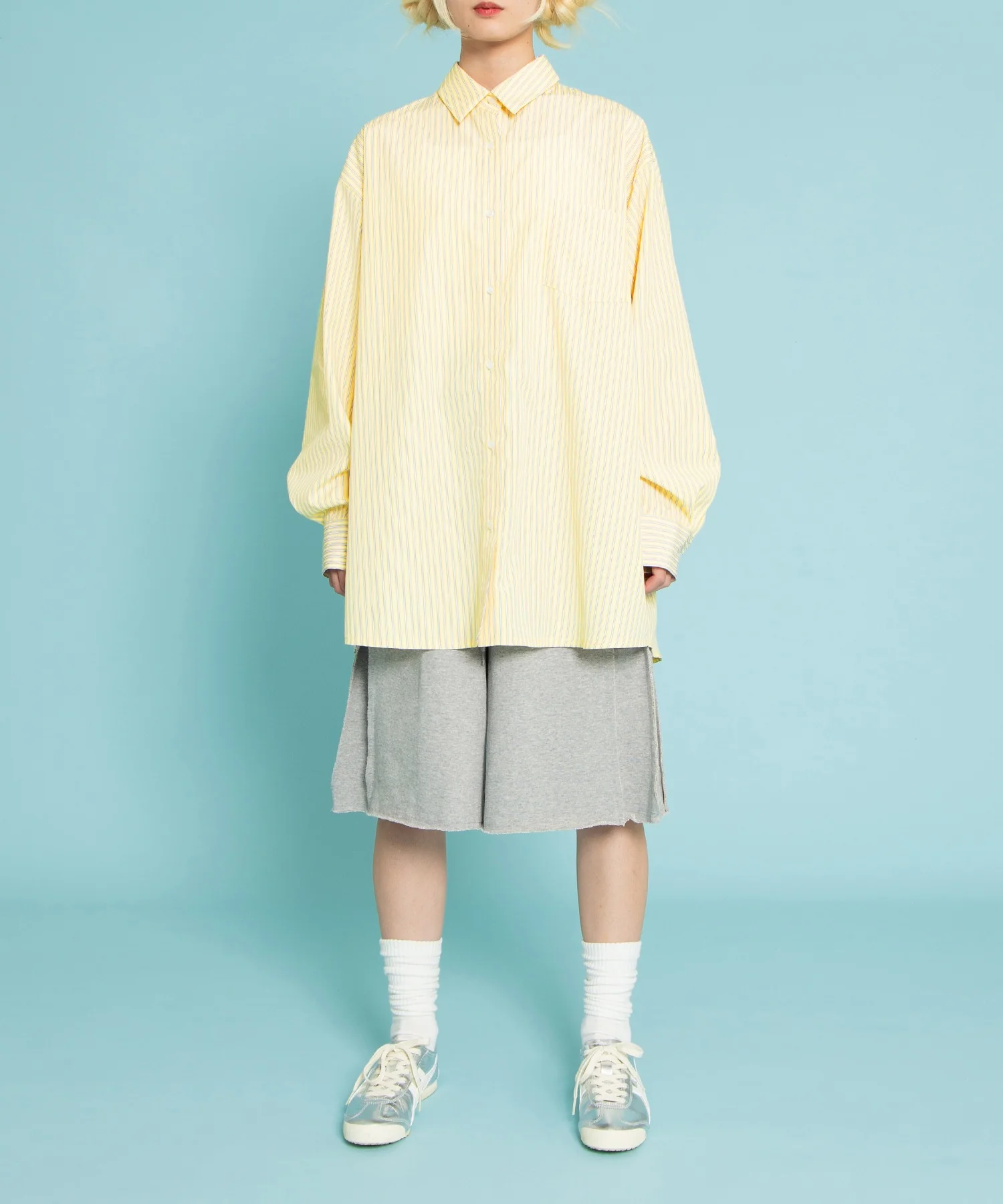 カットオフハーフスウェットパンツ - Image 11