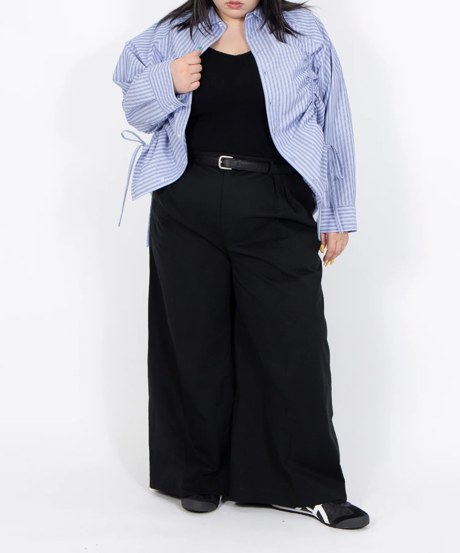 ドロストストライプシャツ - Image 11