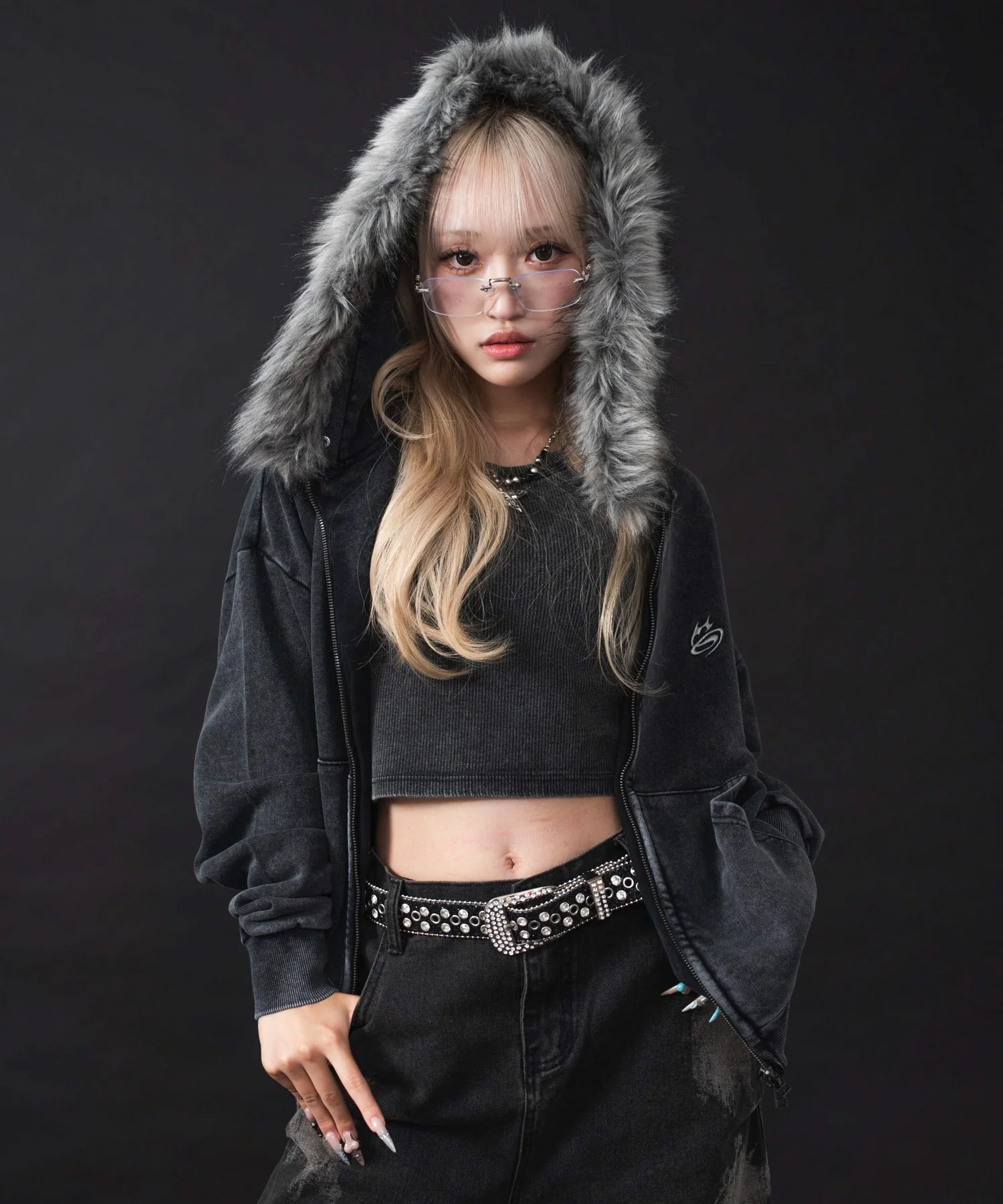 MA55IVE ファーグラフィックZIPパーカー - Image 18