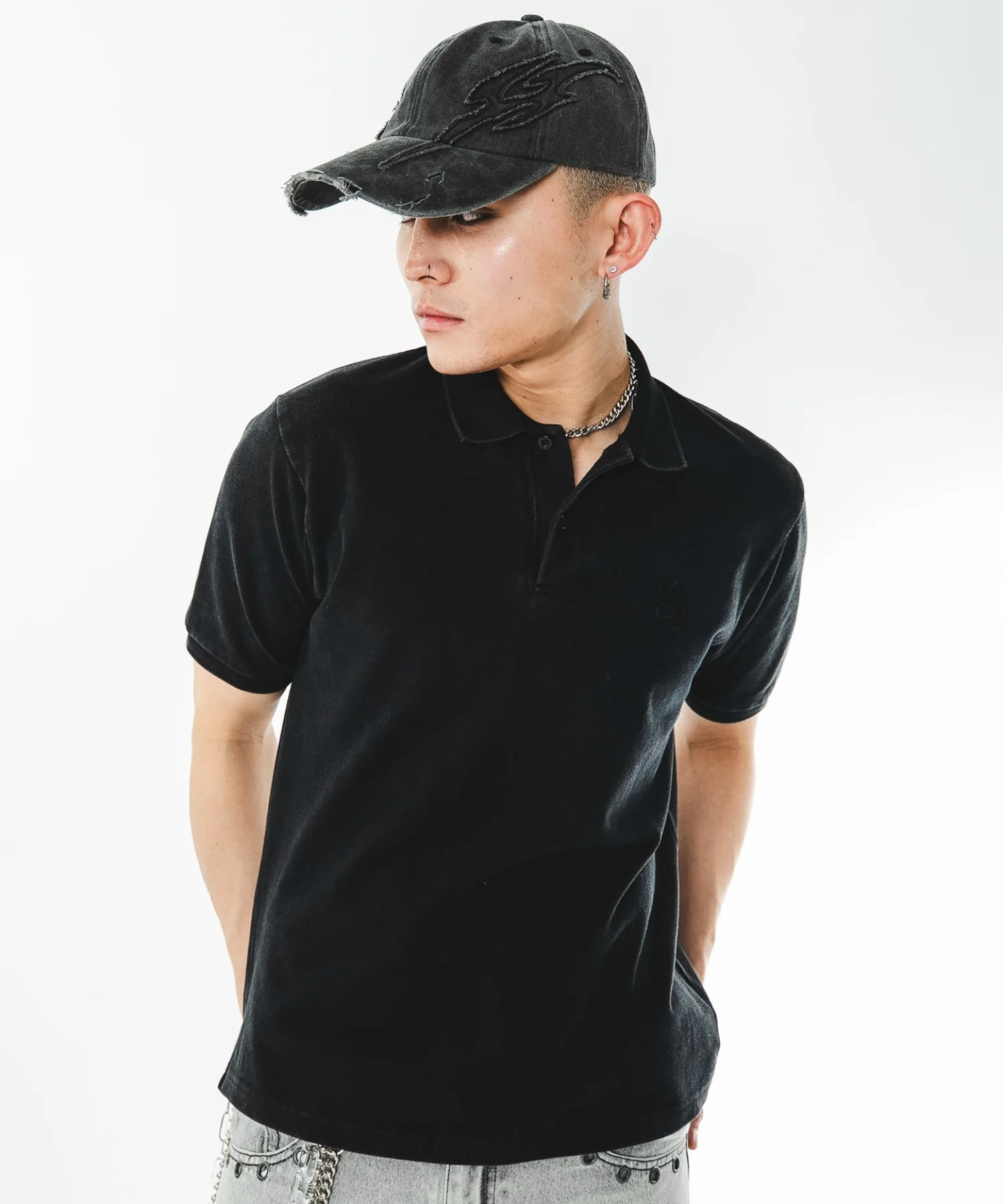 ケミカルウォッシュポロシャツ（SS） - Image 13