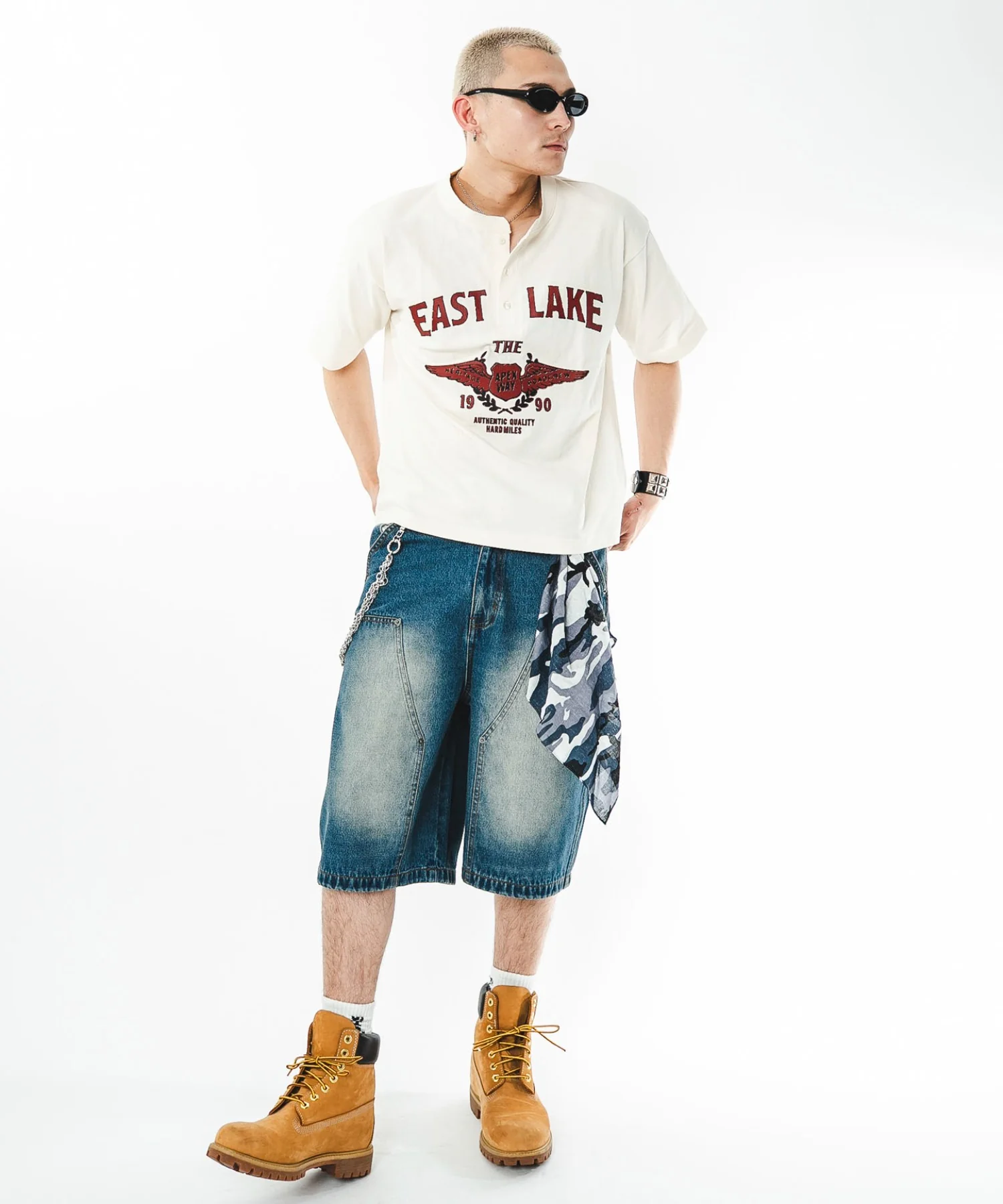 グラフィックヘンリーネックT（SS） - Image 3