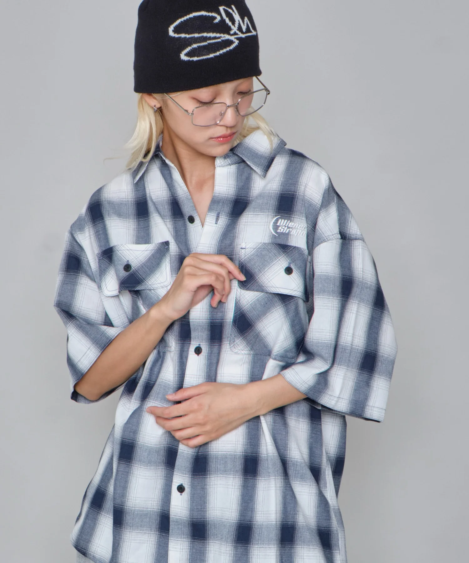 グラフィックオンブレチェックシャツ(SS) - Image 21