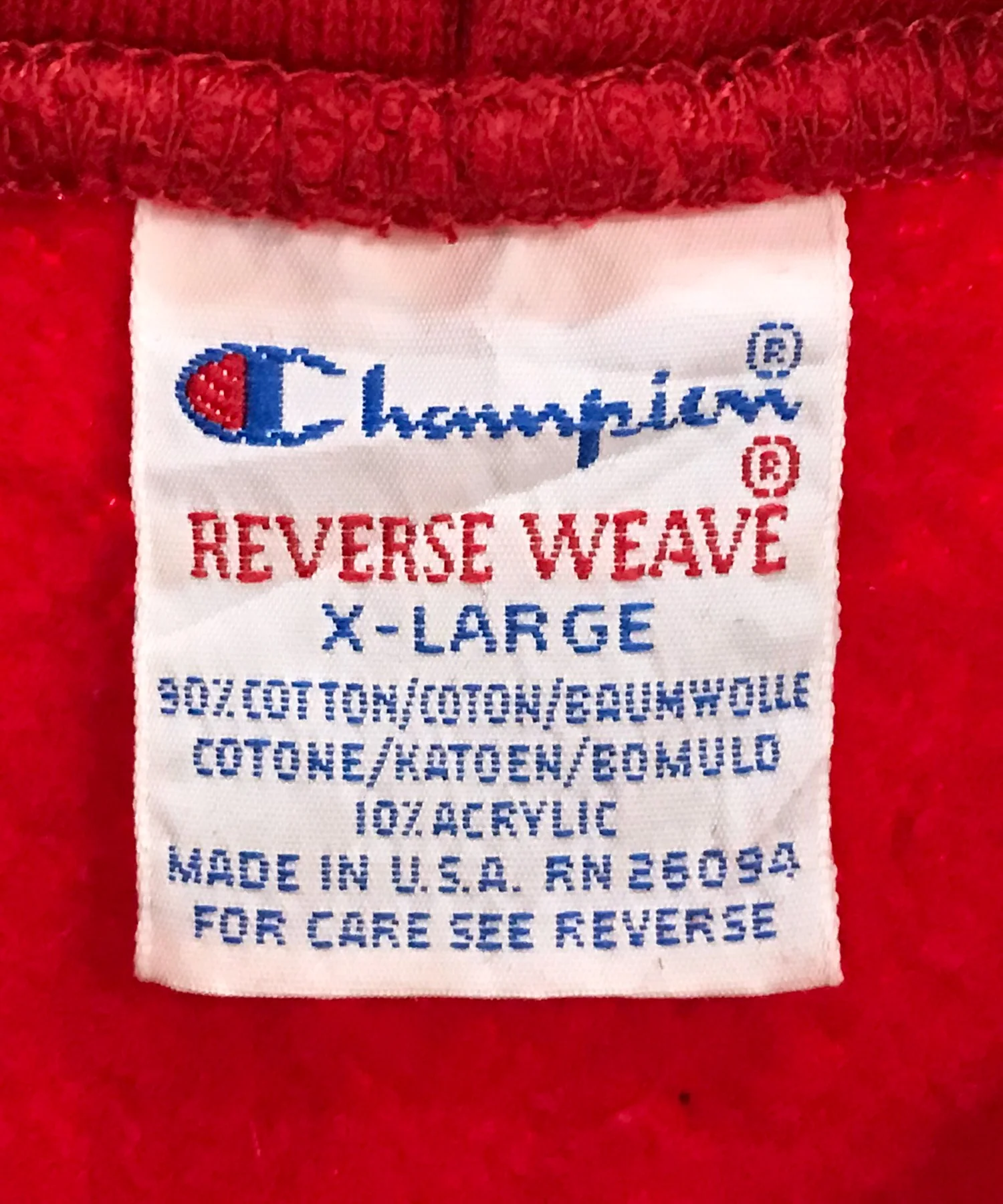90s　Champion　リバースパーカー - Image 4