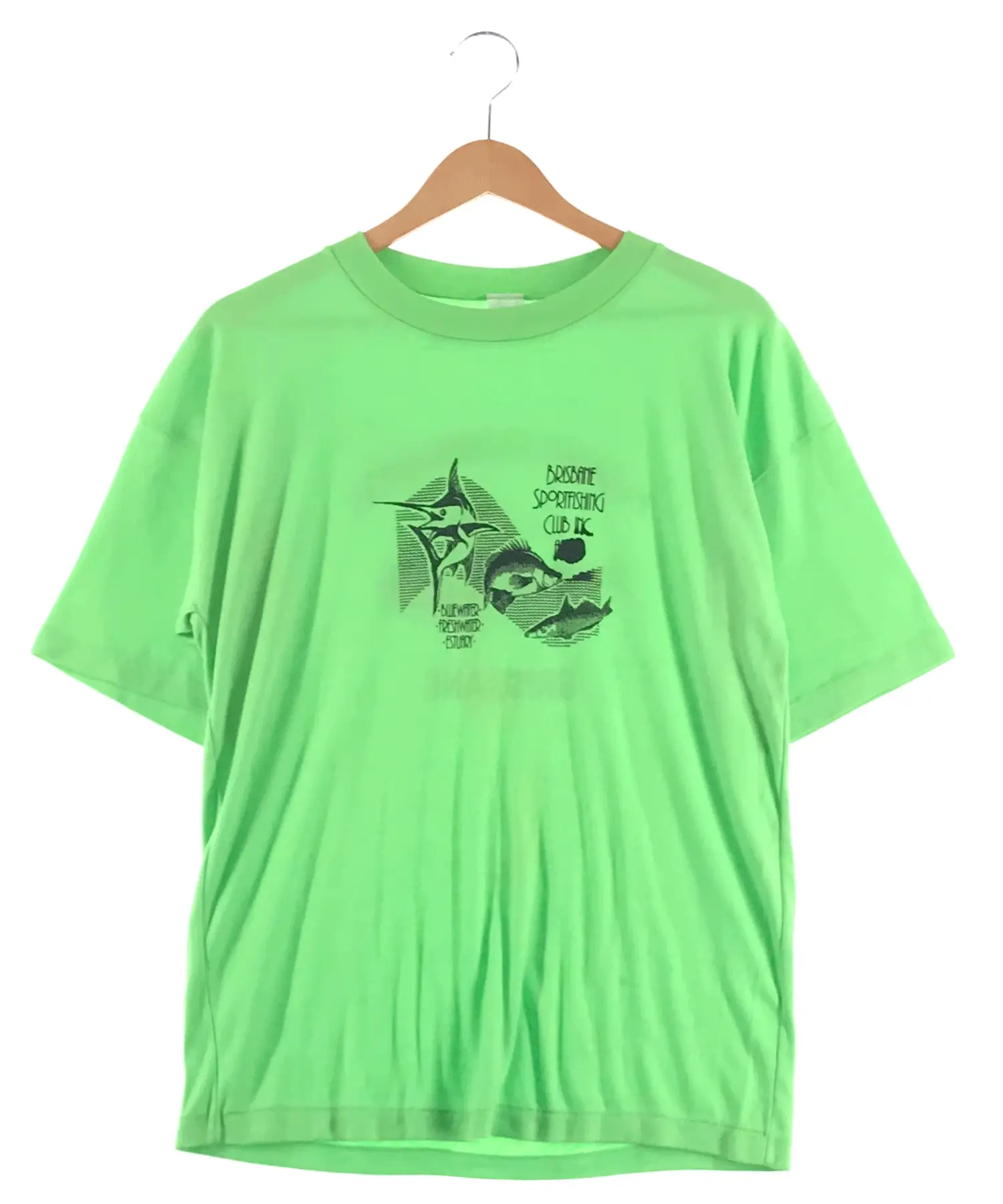 BRISBANE SPORTFISHING CLUB 90STシャツ