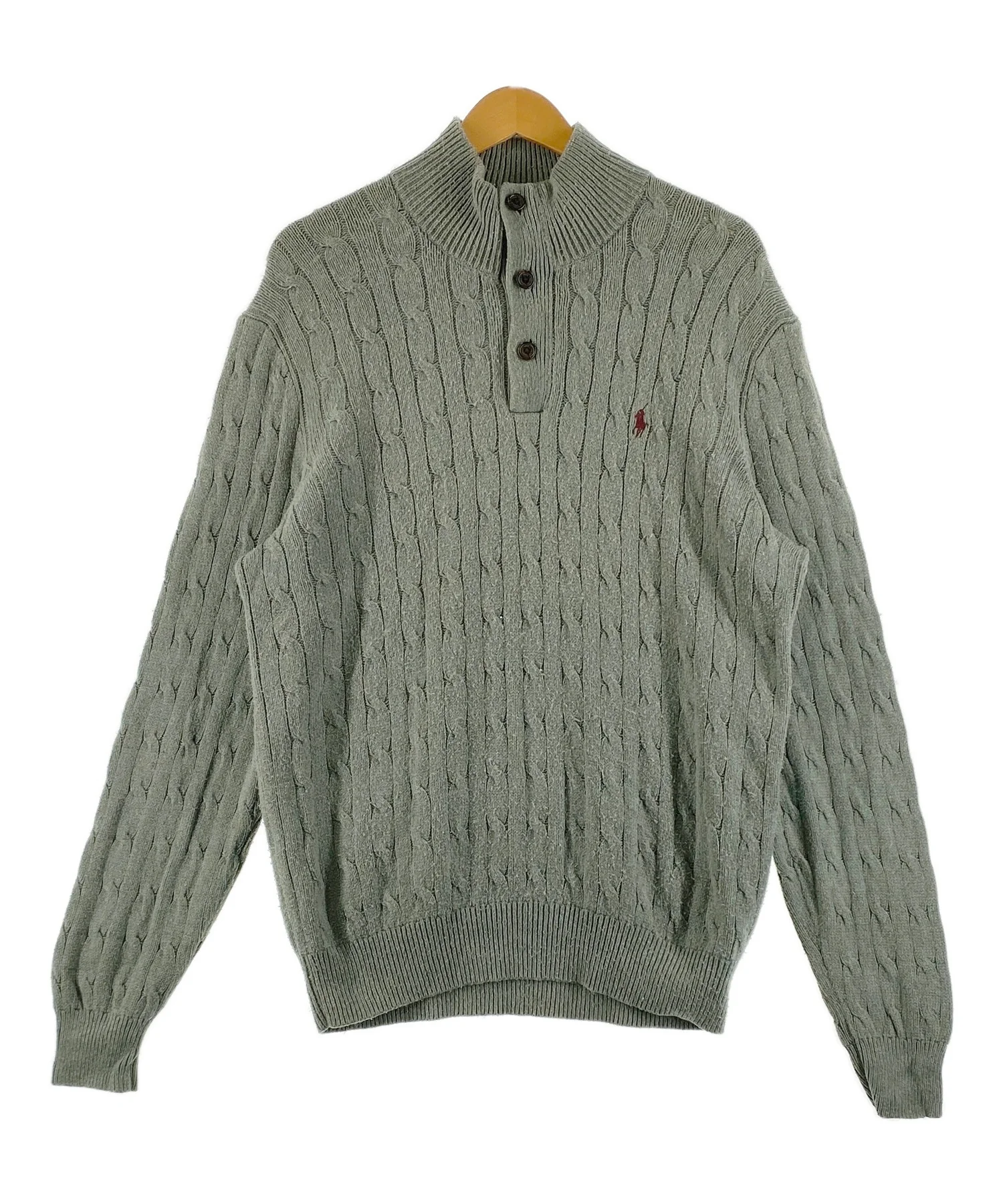 Ralph LaurenブランドハーフZIPニット