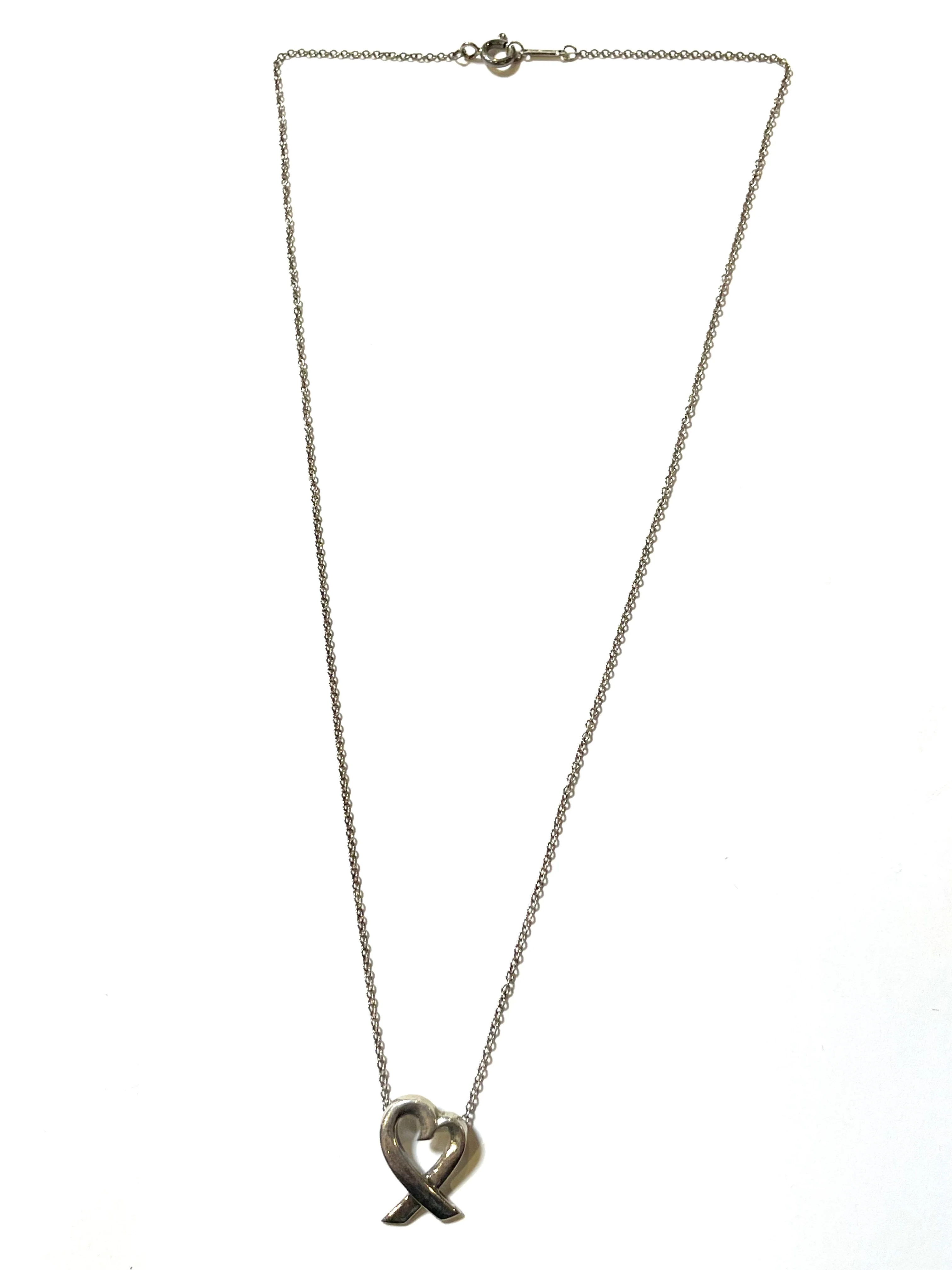 Tiffany & Co. ヴィンテージ ラビングハート ネックレス - Image 2