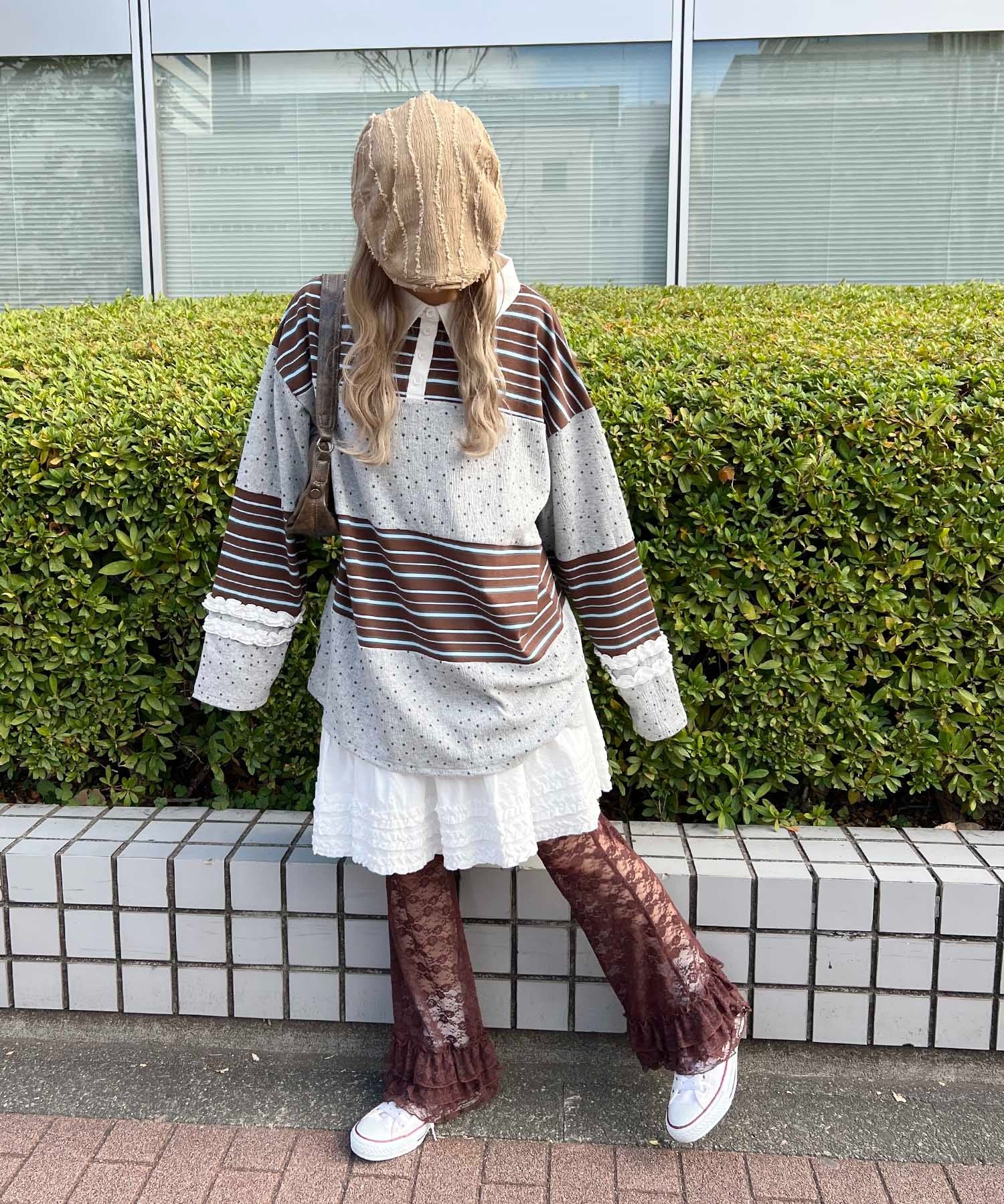 ヘムフリルレースパンツ - Image 9