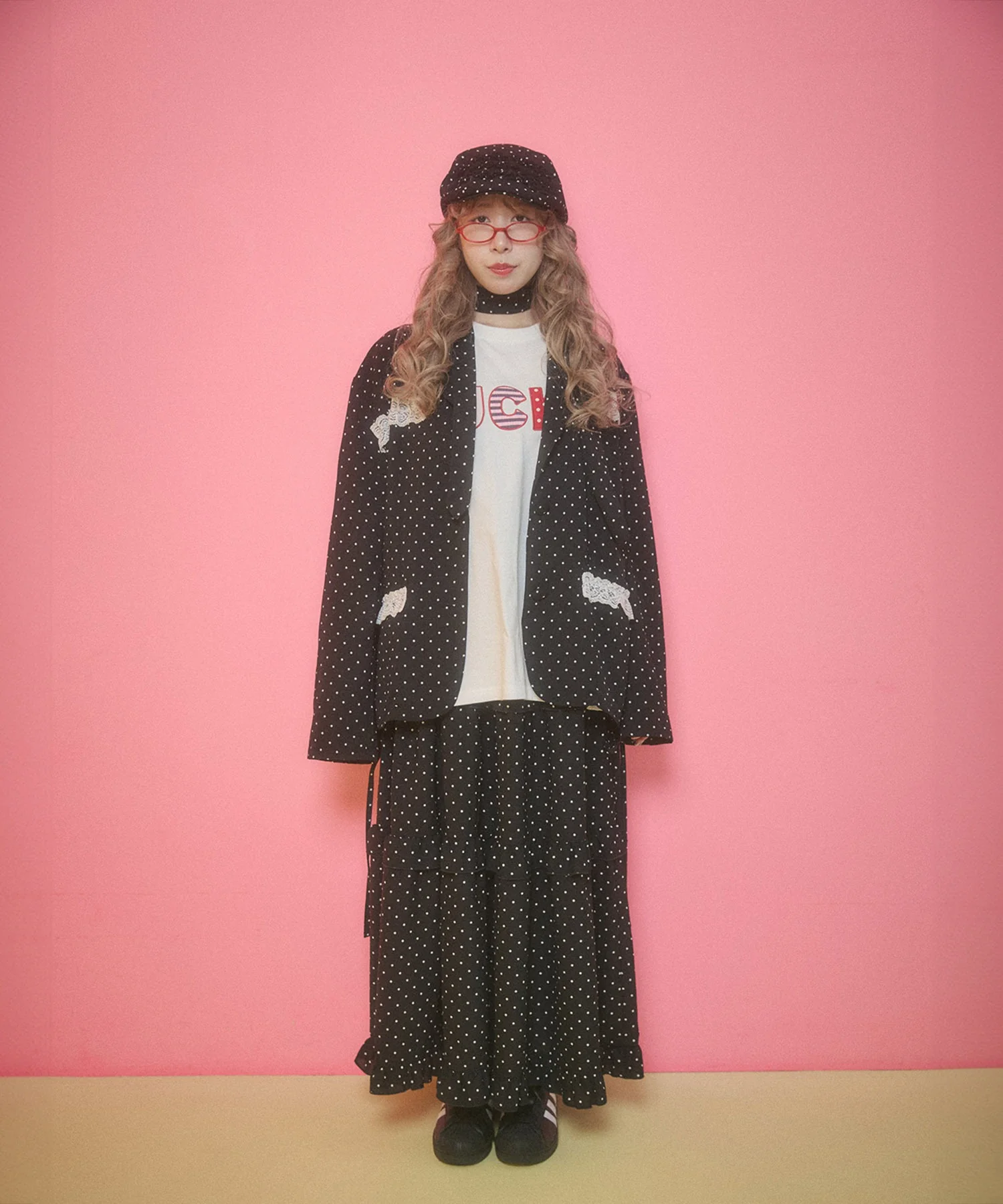 パッチワークロゴビッグTシャツ - Image 6