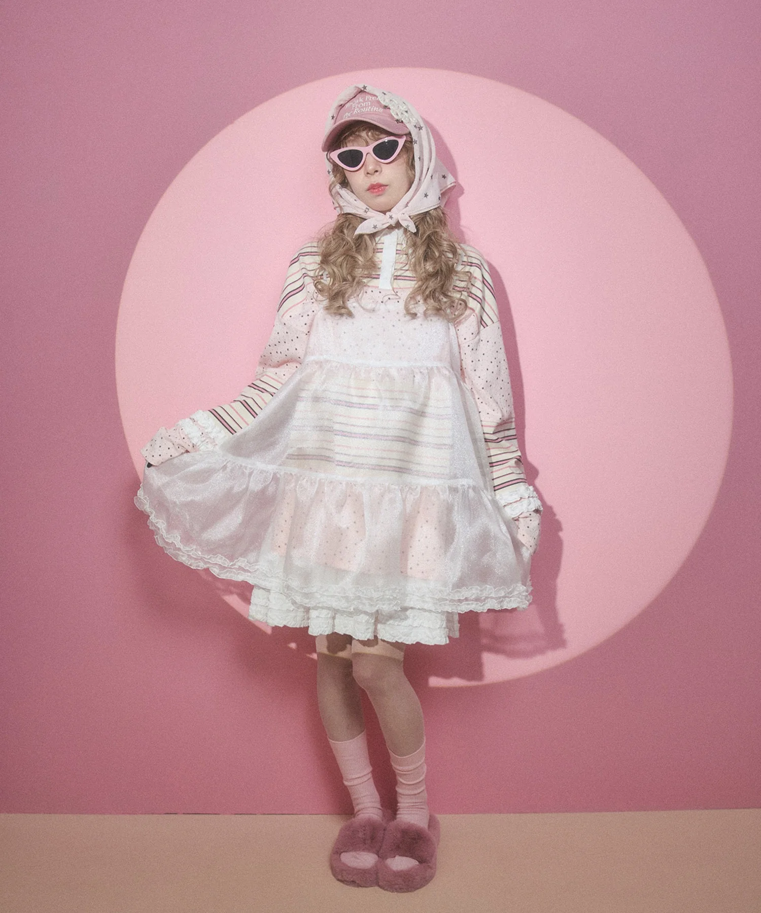 シアーフリルキャミワンピース - Image 6