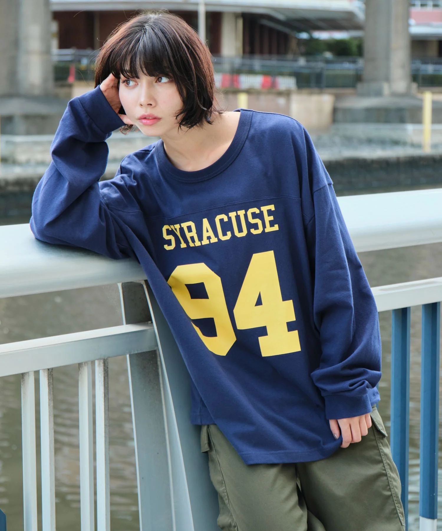 ナンバリングフットボールBIG T(LS)