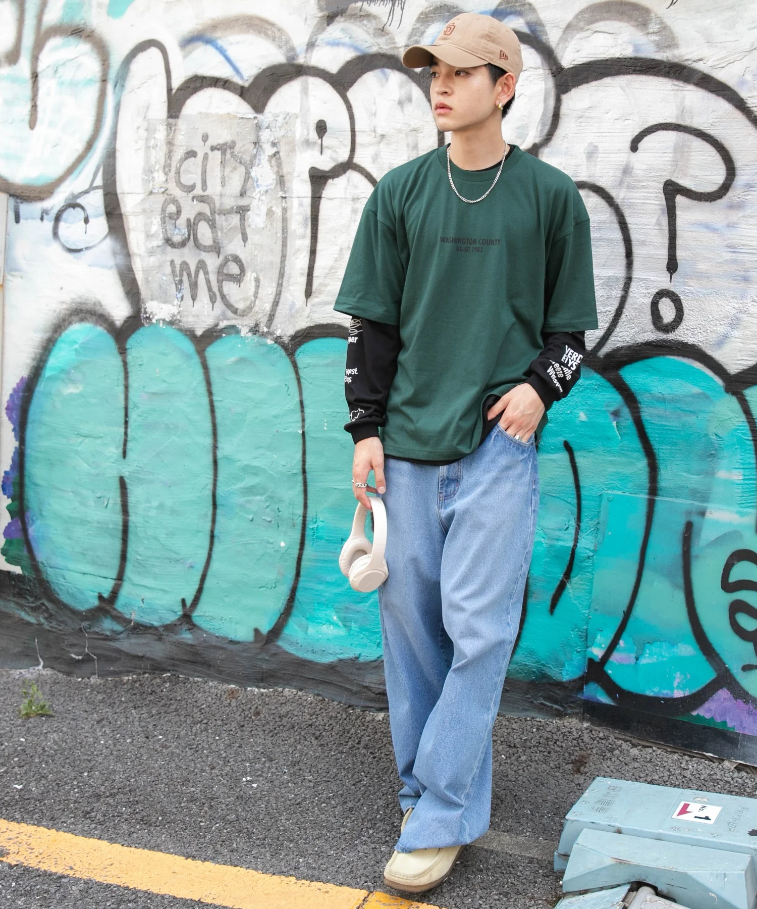 アクセ付きグラフィックアンサンブルT(LS) - Image 14