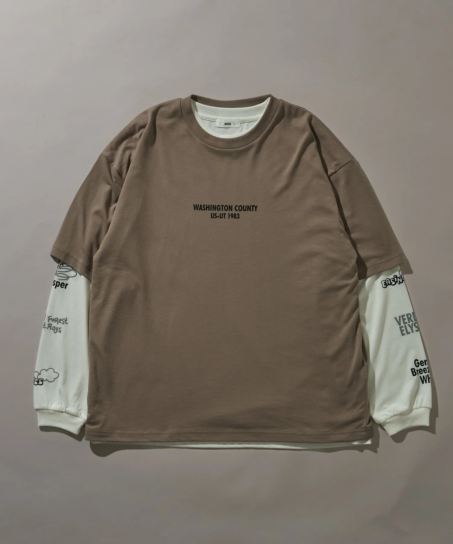 アクセ付きグラフィックアンサンブルT(LS) - Image 54