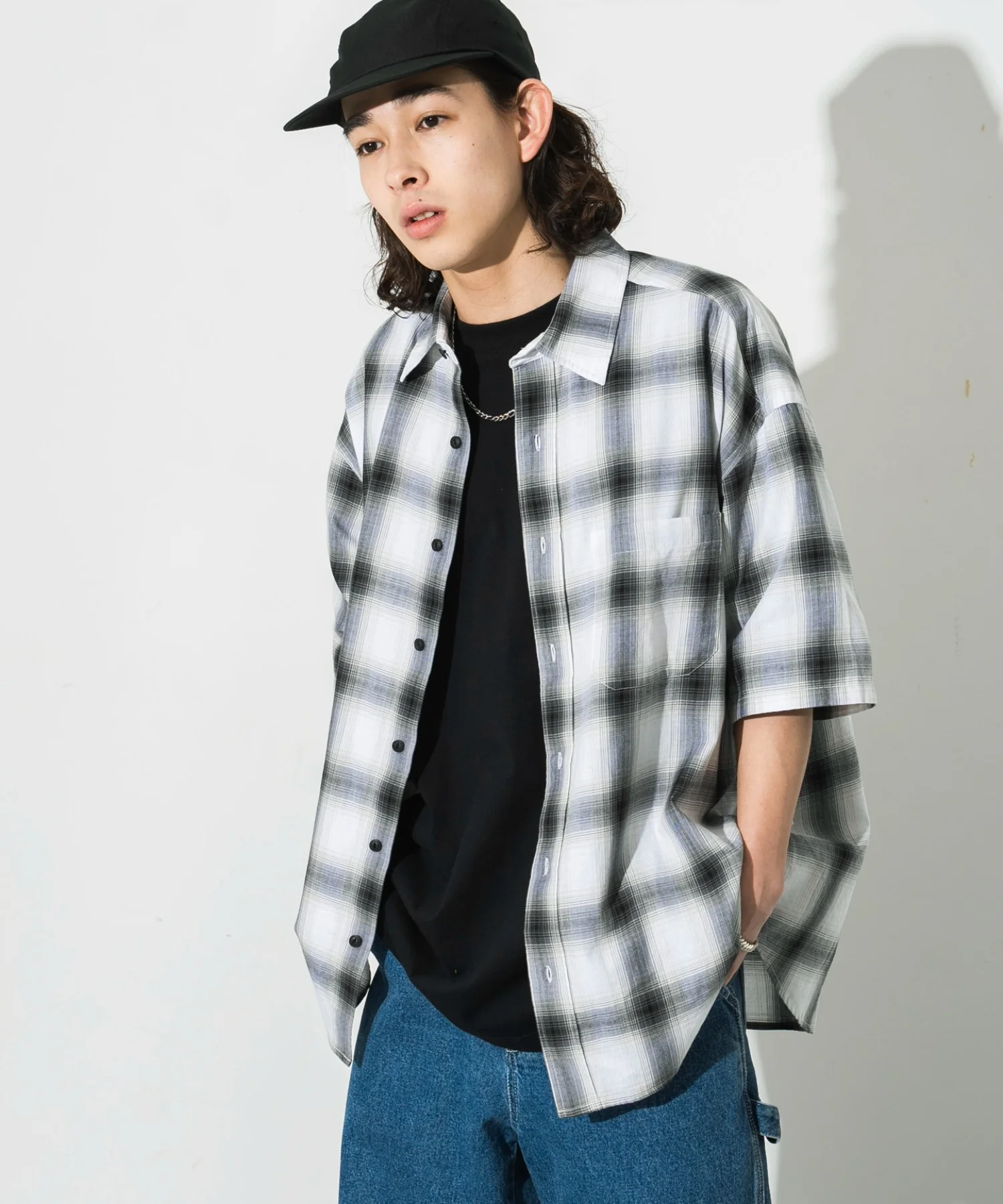 オンブレチェックシャツ(S) - Image 35