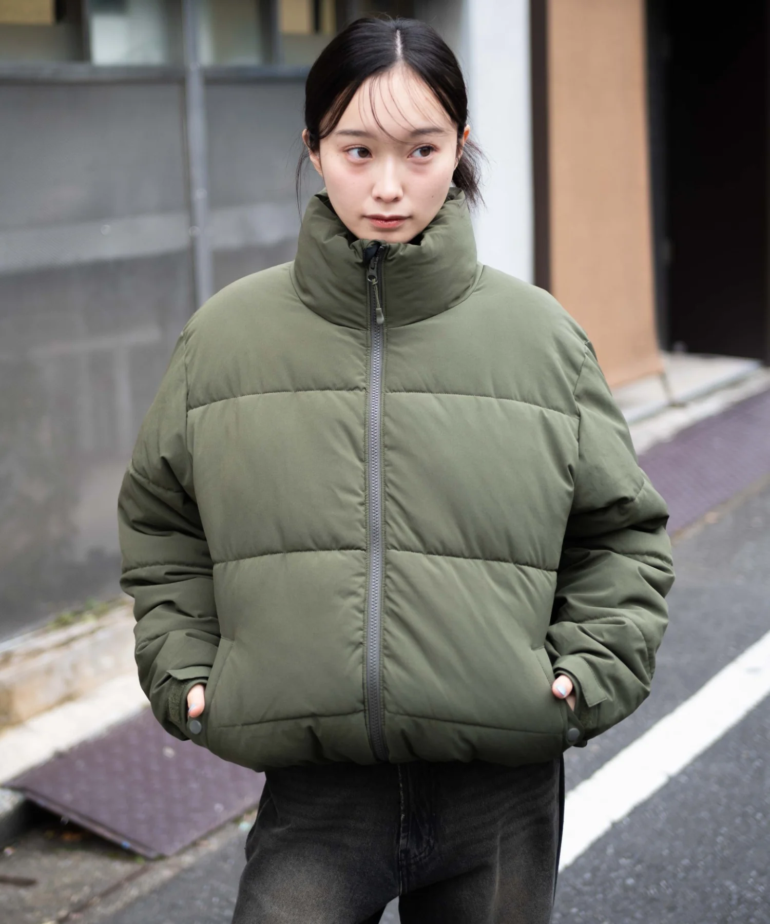 パディングブルゾン