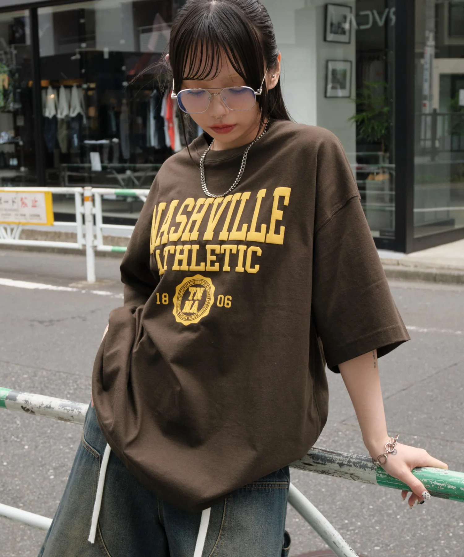 アクセ付きグラフィックT（SS） - Image 2
